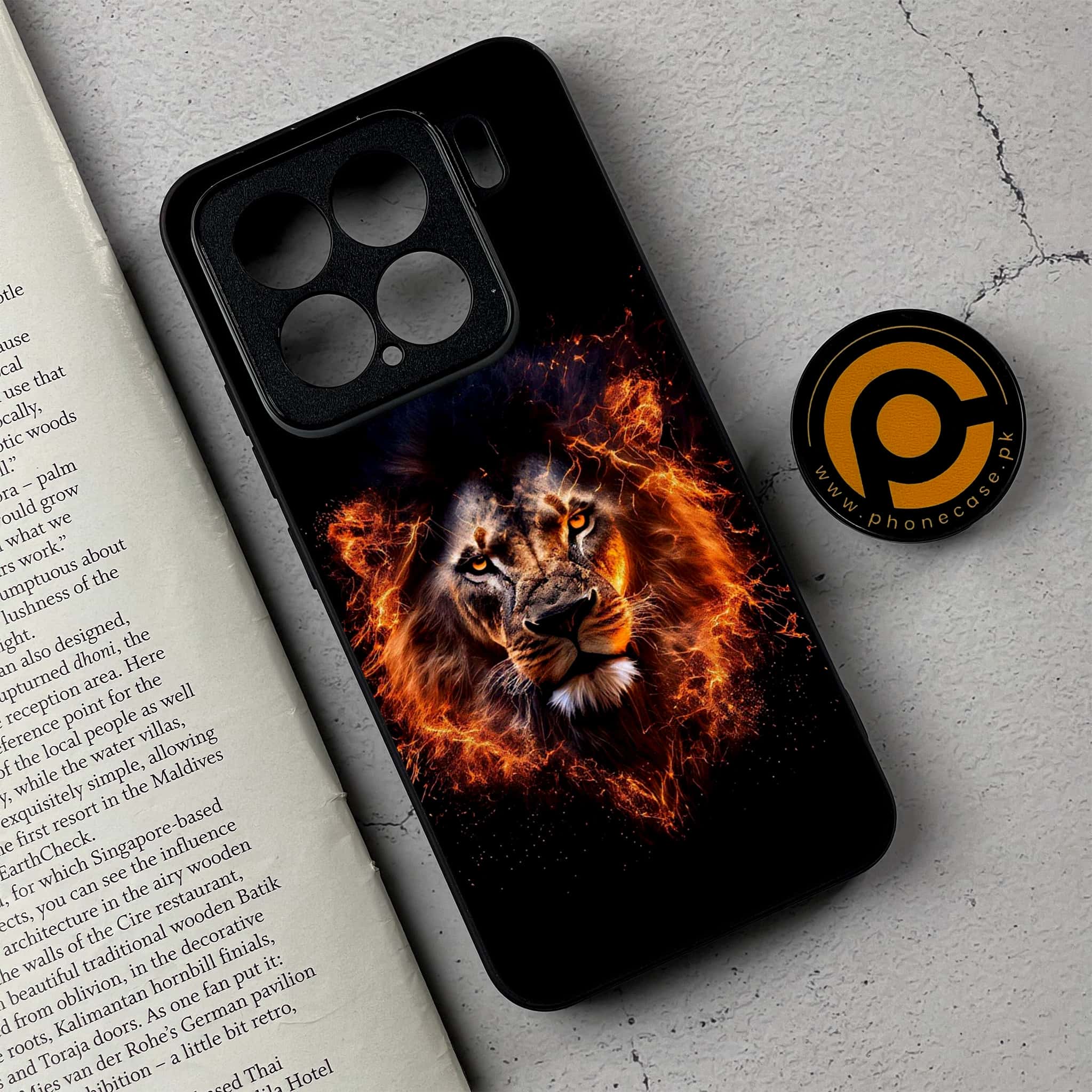 Xiaomi 15 - Tiger 2.0 Series - Premium Metal Printed soft Bumper shock Proof Case