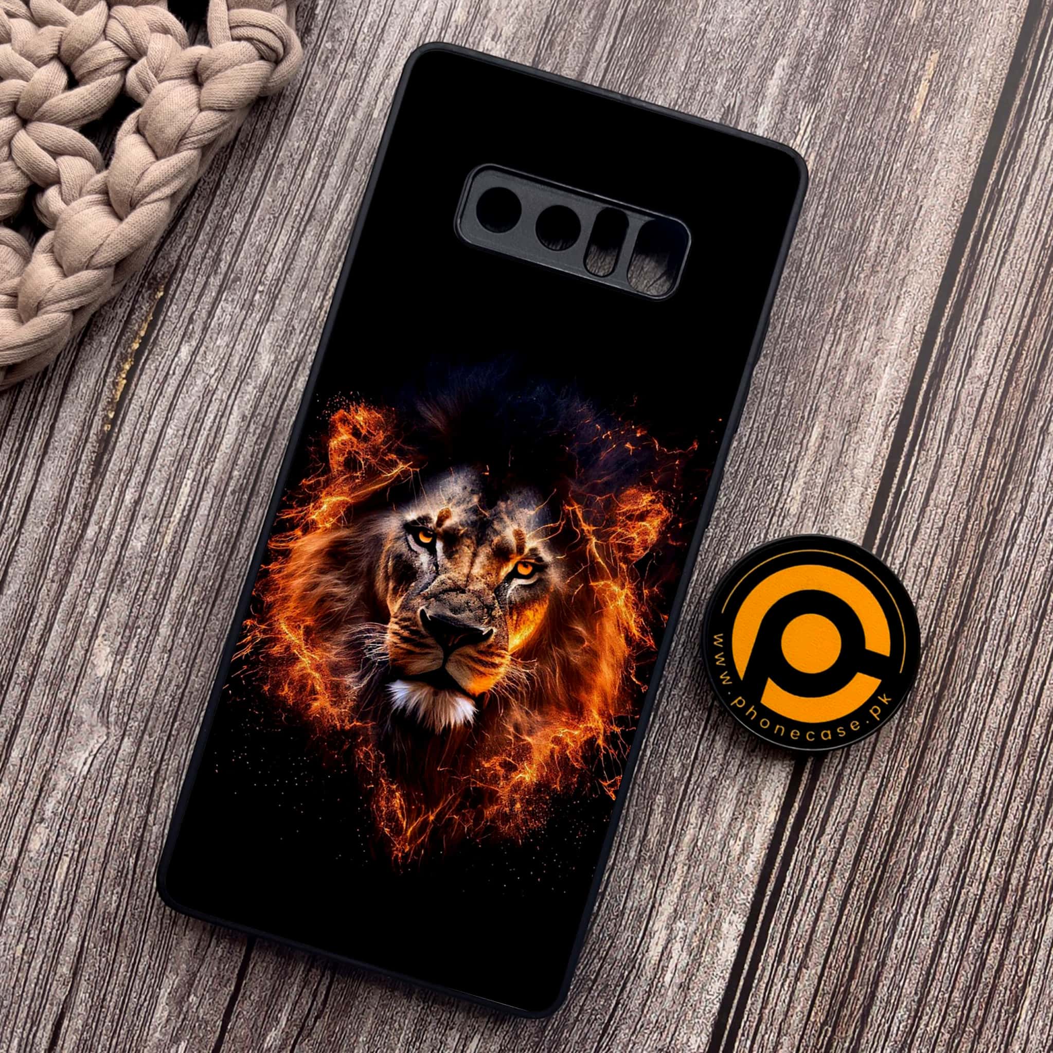 Samsung Galaxy Note 8 - Tiger 2.0 Series - Premium Metal Printed soft Bumper shock Proof Case