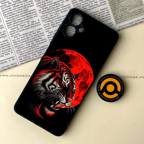 Samsung Galaxy A06  - Tiger 2.0 Design 8  - Premium Metal Printed soft Bumper shock Proof Case  CS-35580