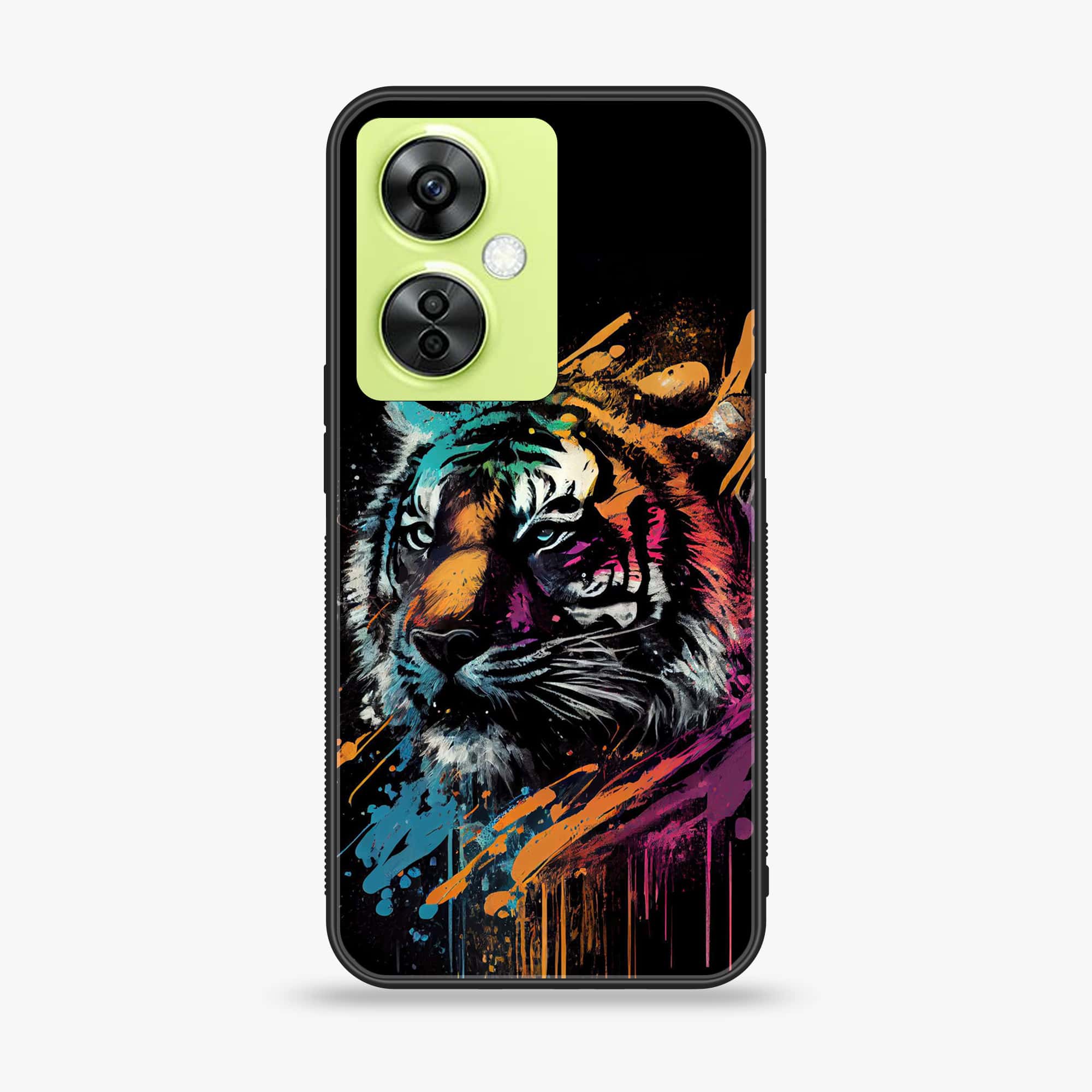 OnePlus Nord CE 3 Lite - Tiger 2.0 Series - Premium Printed soft Bumper shock Proof Case
