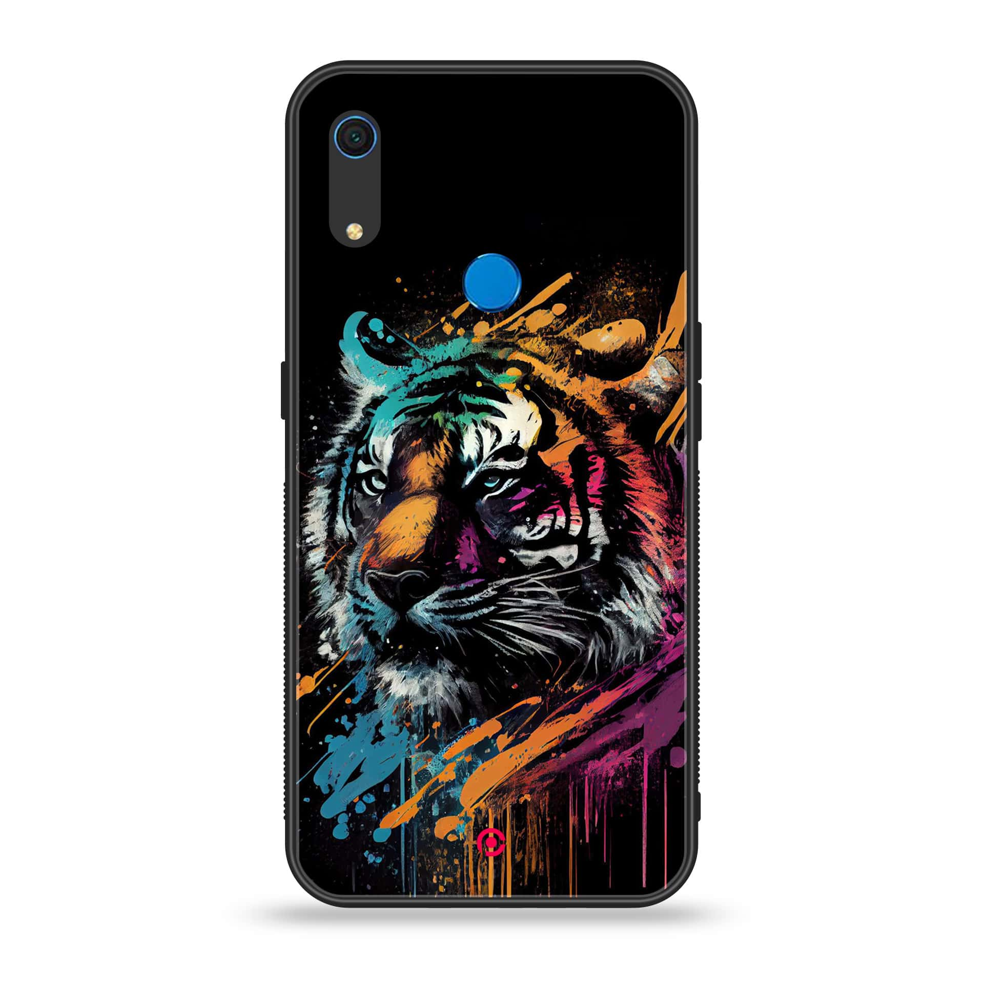 Huawei Y6s - Tiger 2.0 Series - Premium Printed Metal soft Bumper shock Proof Case