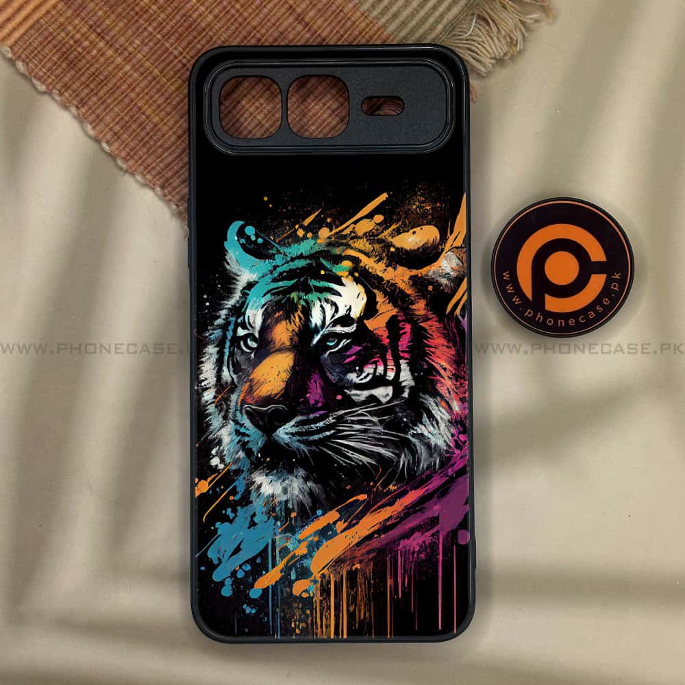 Infinix Smart 10 Plus - Tiger 2.0 Series - Premium Metal Printed soft Bumper shock Proof Case