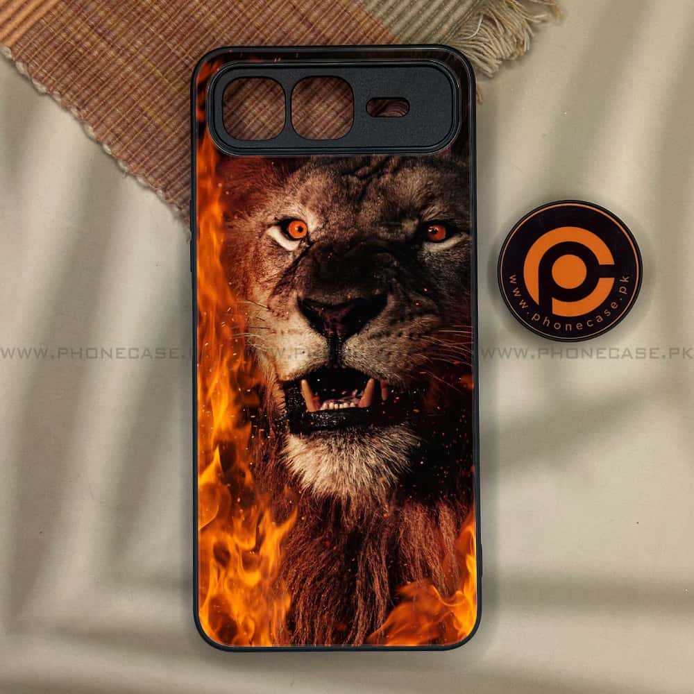 Infinix Smart 10 Plus - Tiger Series - Premium Metal Printed soft Bumper shock Proof Case