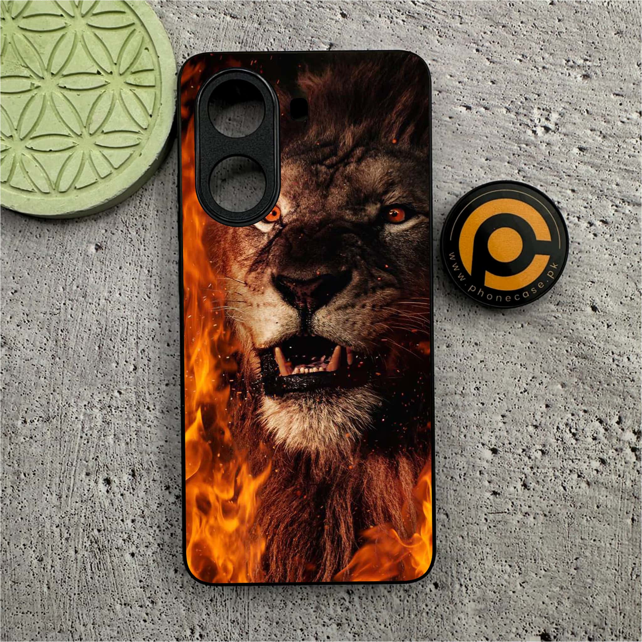 Xiaomi Poco X7 Pro 5G - Tiger Series - Premium Metal Printed soft Bumper shock Proof Case