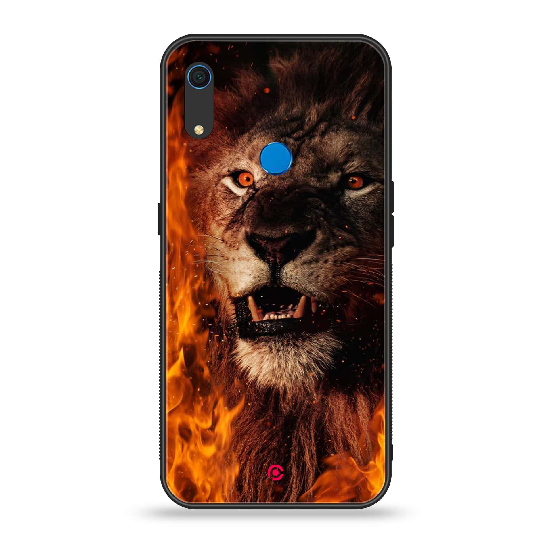 Huawei Y6s - Tiger Series - Premium Printed Metal soft Bumper shock Proof Case