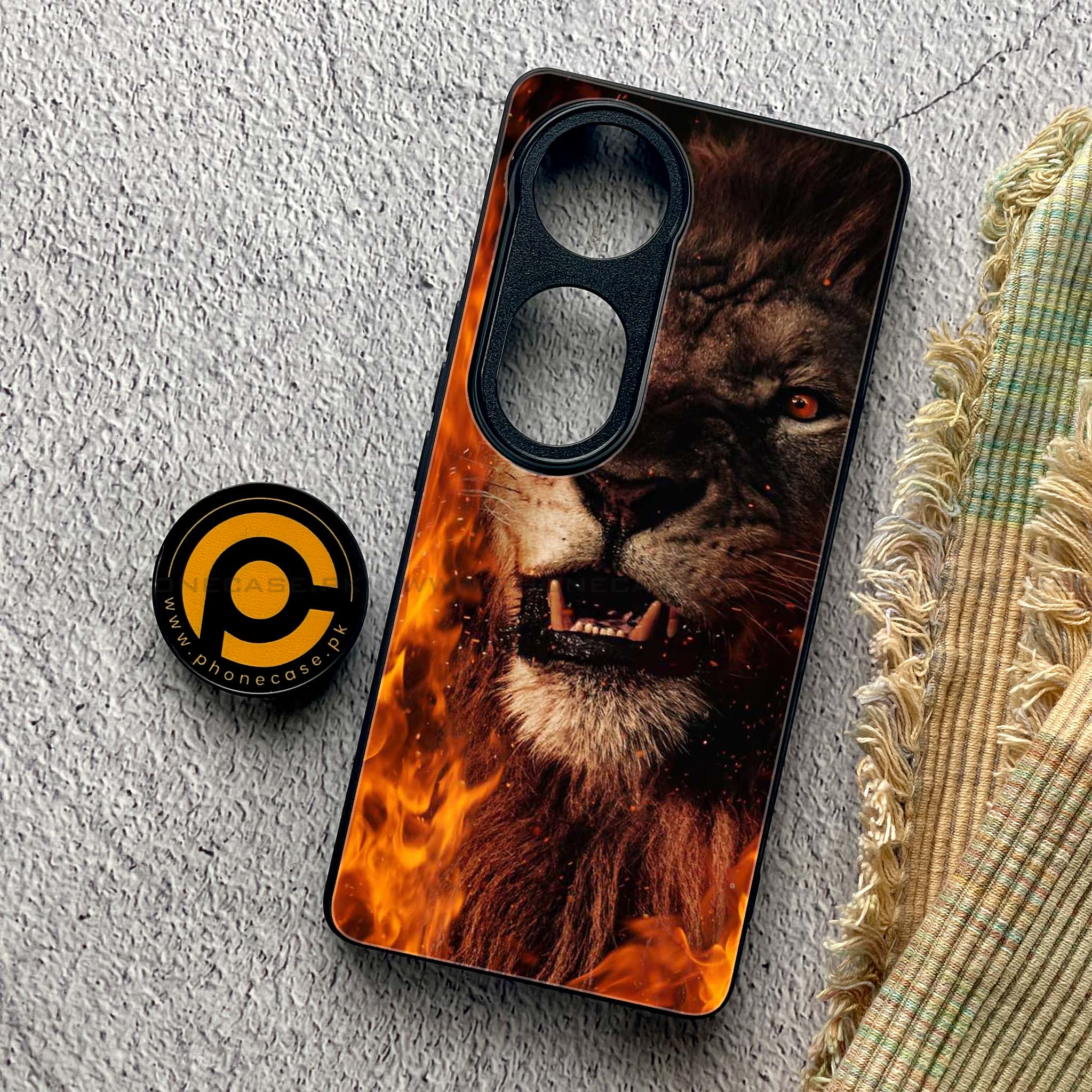 Vivo V40 Pro - Tiger Series - Premium Metal Printed soft Bumper shock Proof Case