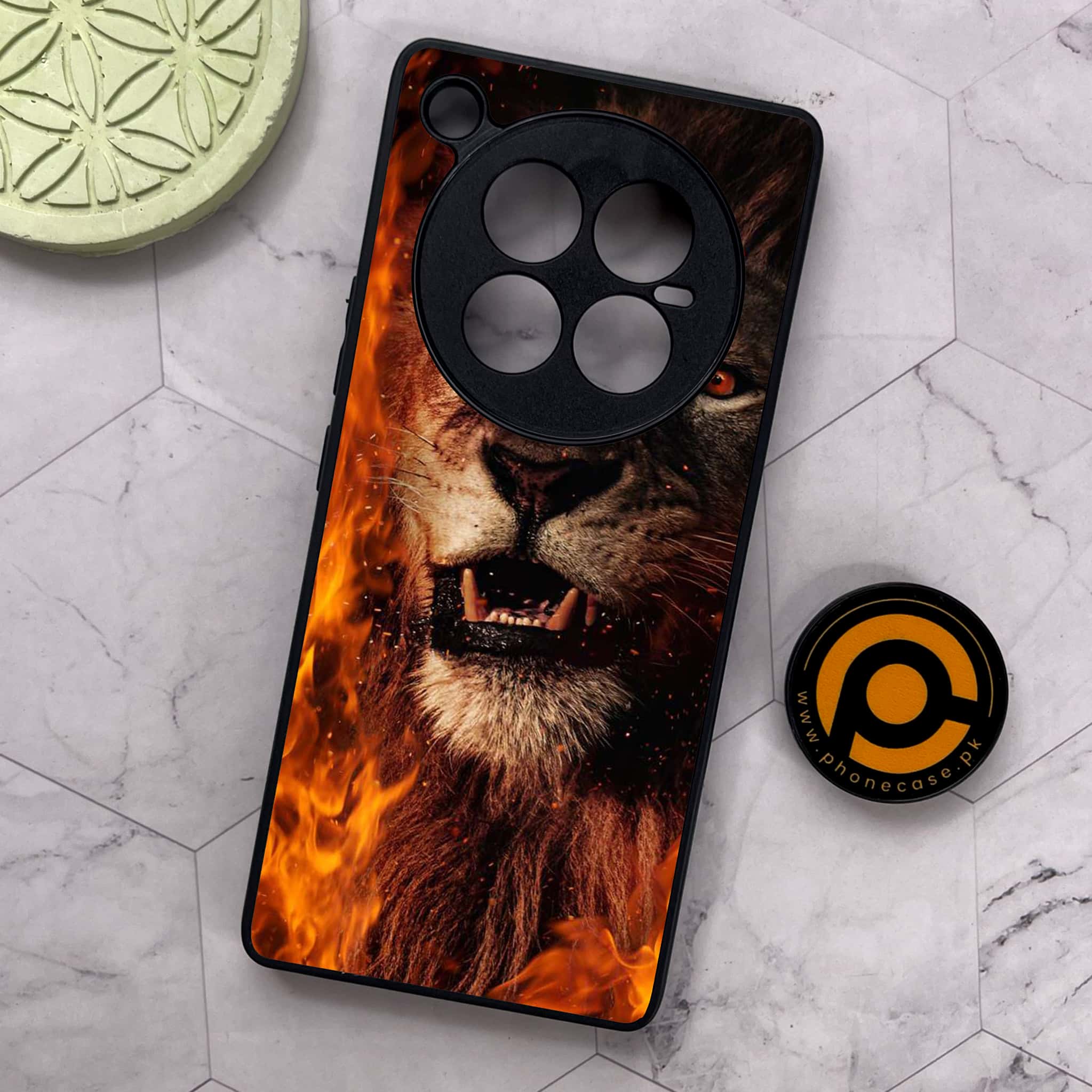 Infinix Zero 40 5G - Tiger Series - Premium Metal Printed soft Bumper shock Proof Case