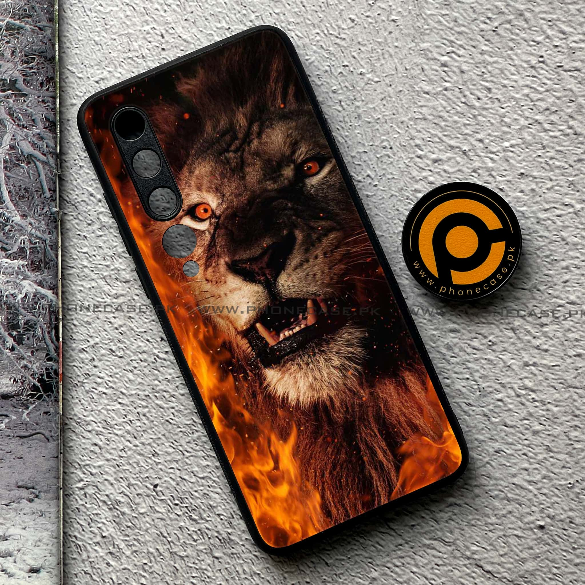 Xiaomi Mi 10 - Tiger Series - Premium Printed Glass soft Bumper shock Proof Case