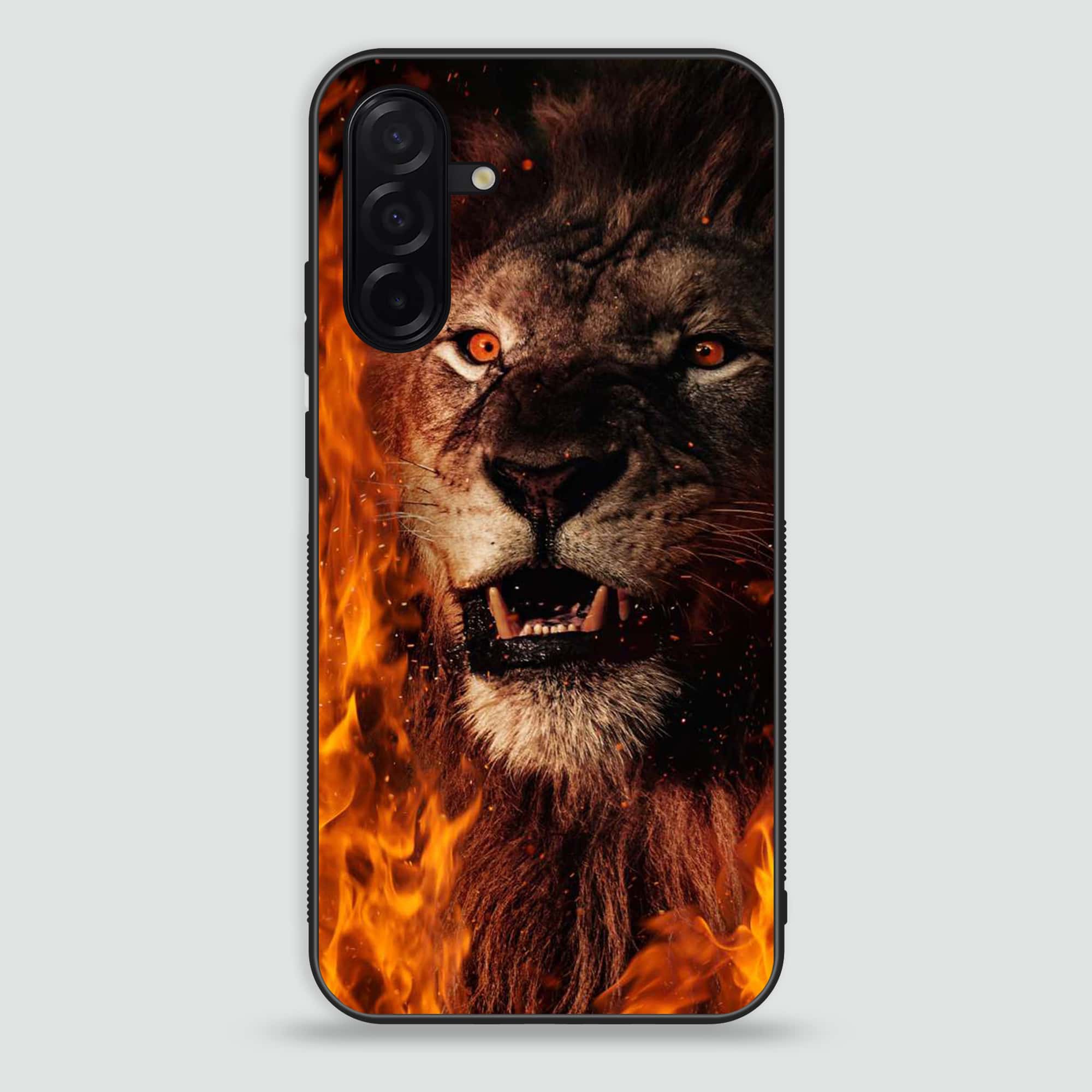 Samsung Galaxy A26 - Tiger Series - Premium Printed Glass soft Bumper shock Proof Case