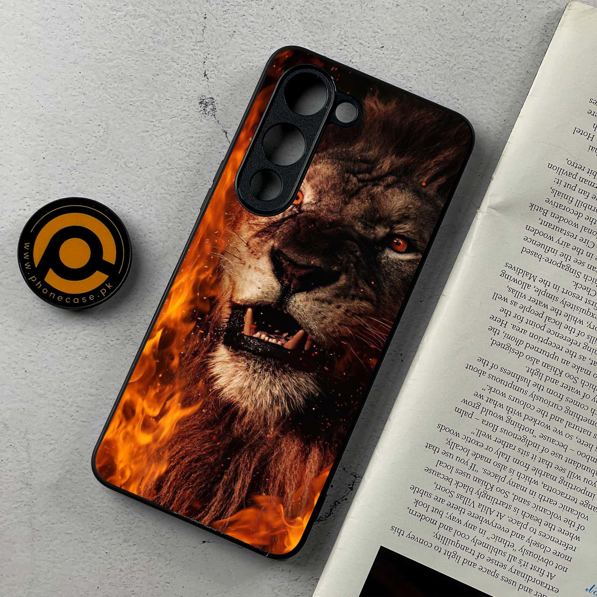 Vivo Y04 - Tiger Series - Premium Metal Printed Soft Bumper Shockproof Case