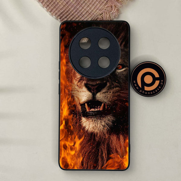 Honor X9c 5G - Tiger Series - Premium Metal Printed soft Bumper shock Proof Case
