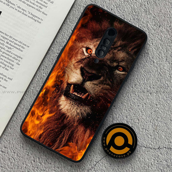 OnePlus 7 Pro - Tiger Art Design 2 - Premium Printed Glass soft Bumper shock Proof Case CS-22200