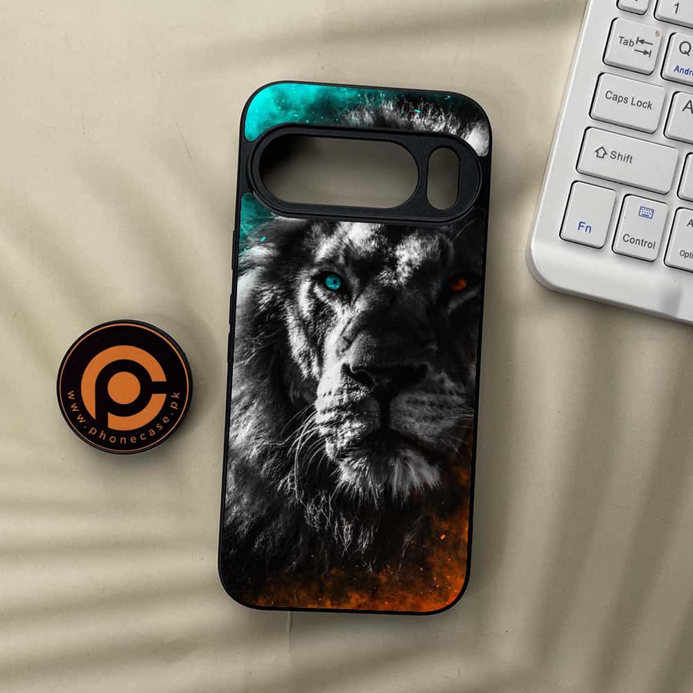 Google Pixel 10  - Tiger Series - Premium Metal Printed soft Bumper Shockof Case