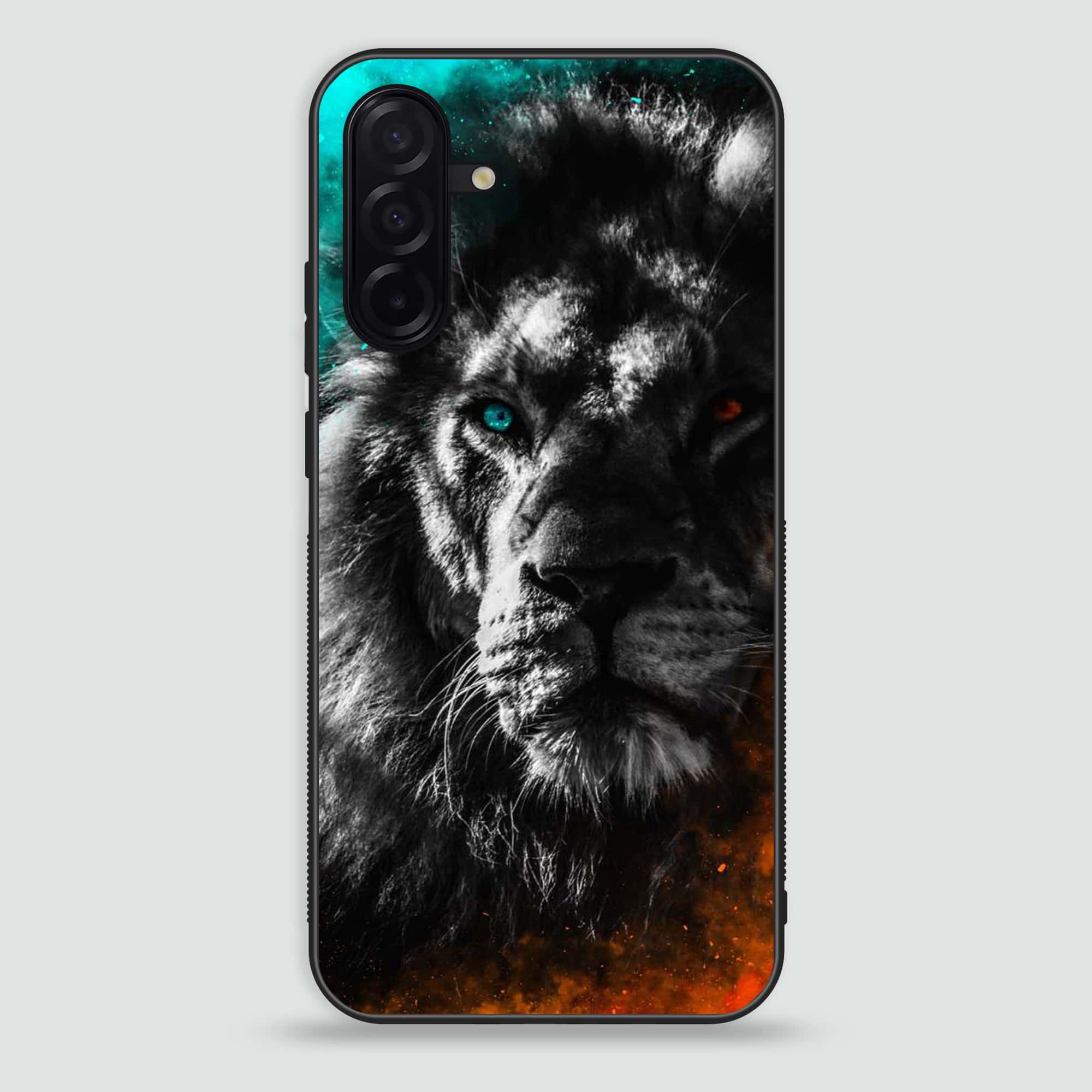 Samsung Galaxy A26 - Tiger Series - Premium Printed Glass soft Bumper shock Proof Case