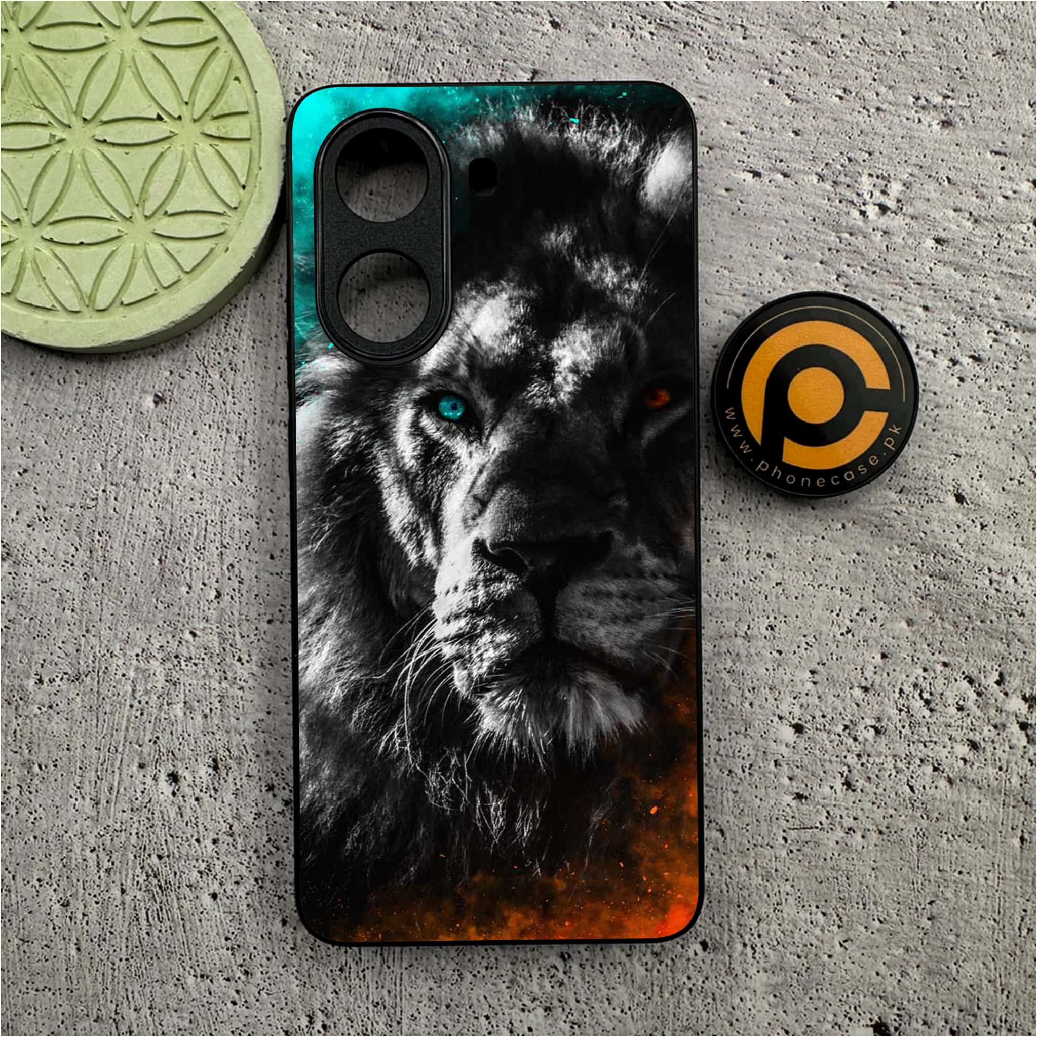 Xiaomi Poco X7 Pro 5G - Tiger Series - Premium Metal Printed soft Bumper shock Proof Case