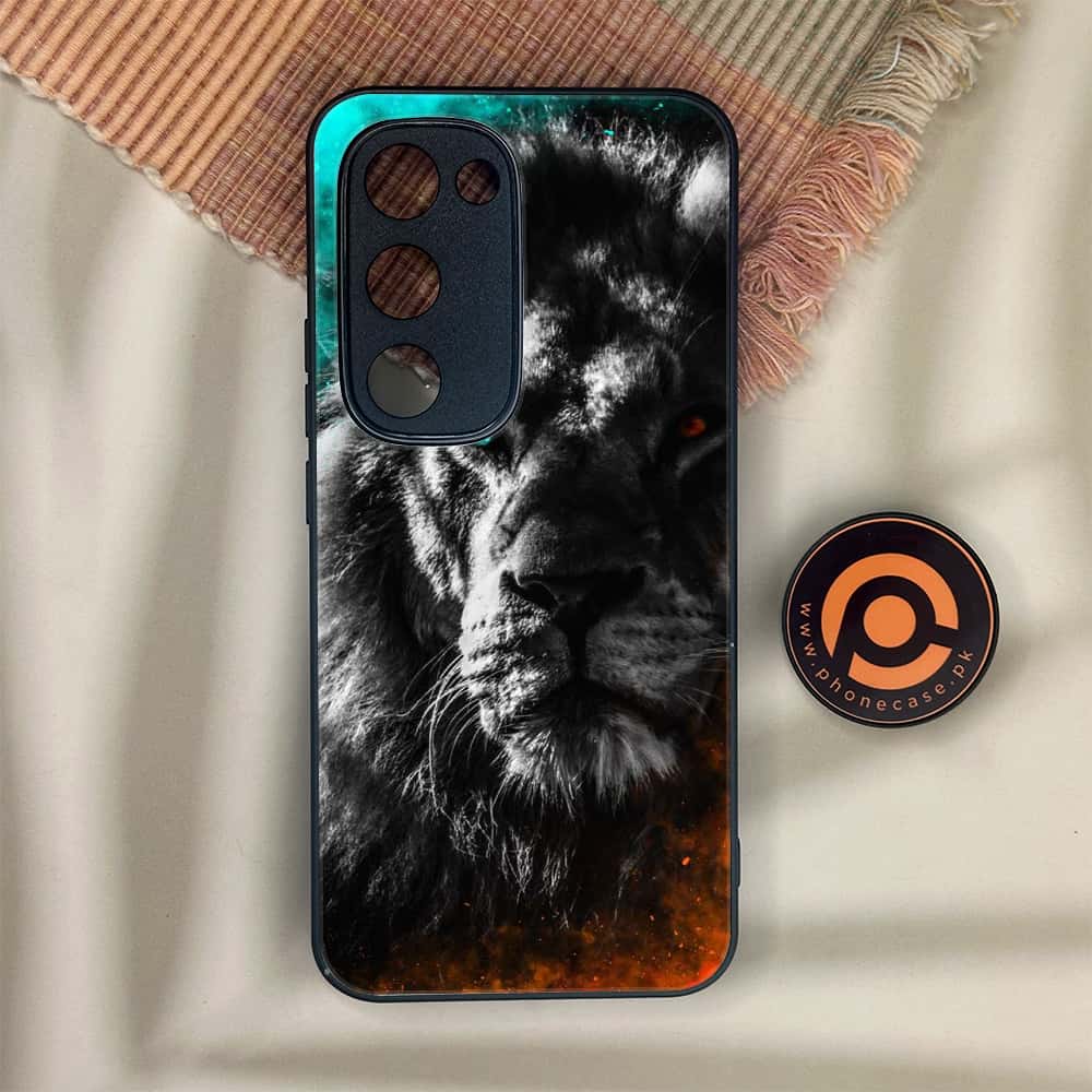 Tecno Spark 40 Pro Plus - Tiger Series - Premium Metal Printed soft Bumper shock Proof Case
