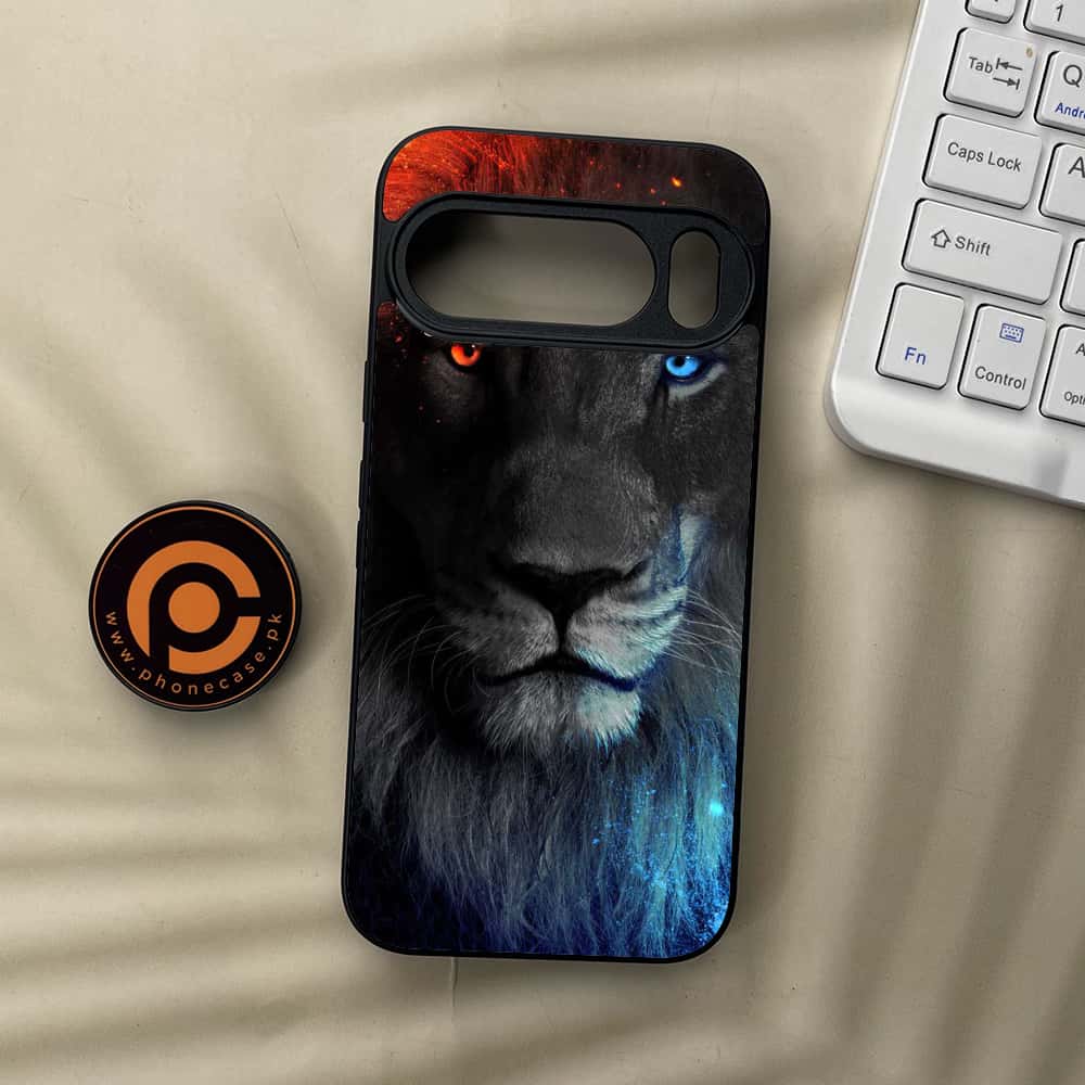 Google Pixel 10  - Tiger Series - Premium Metal Printed soft Bumper Shockof Case