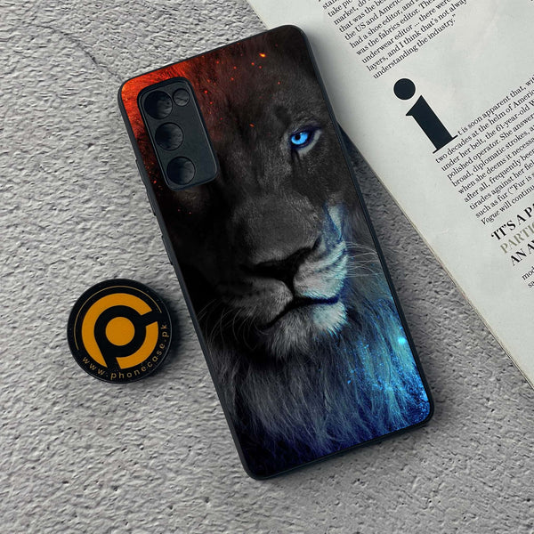 Samsung Galaxy S20 FE Tiger Art Design 4 Premium Printed Glass soft Bumper shock Proof Case CS-40557