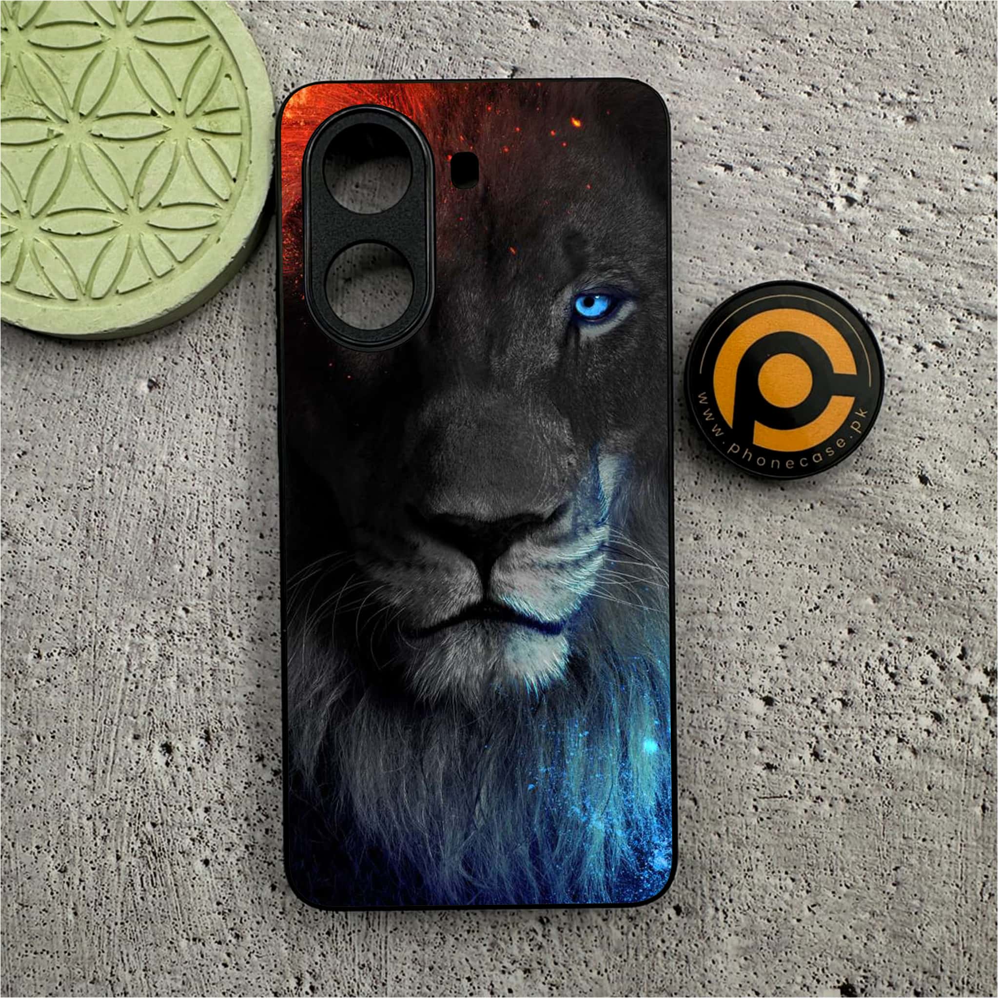 Xiaomi Poco X7 Pro 5G - Tiger Series - Premium Metal Printed soft Bumper shock Proof Case