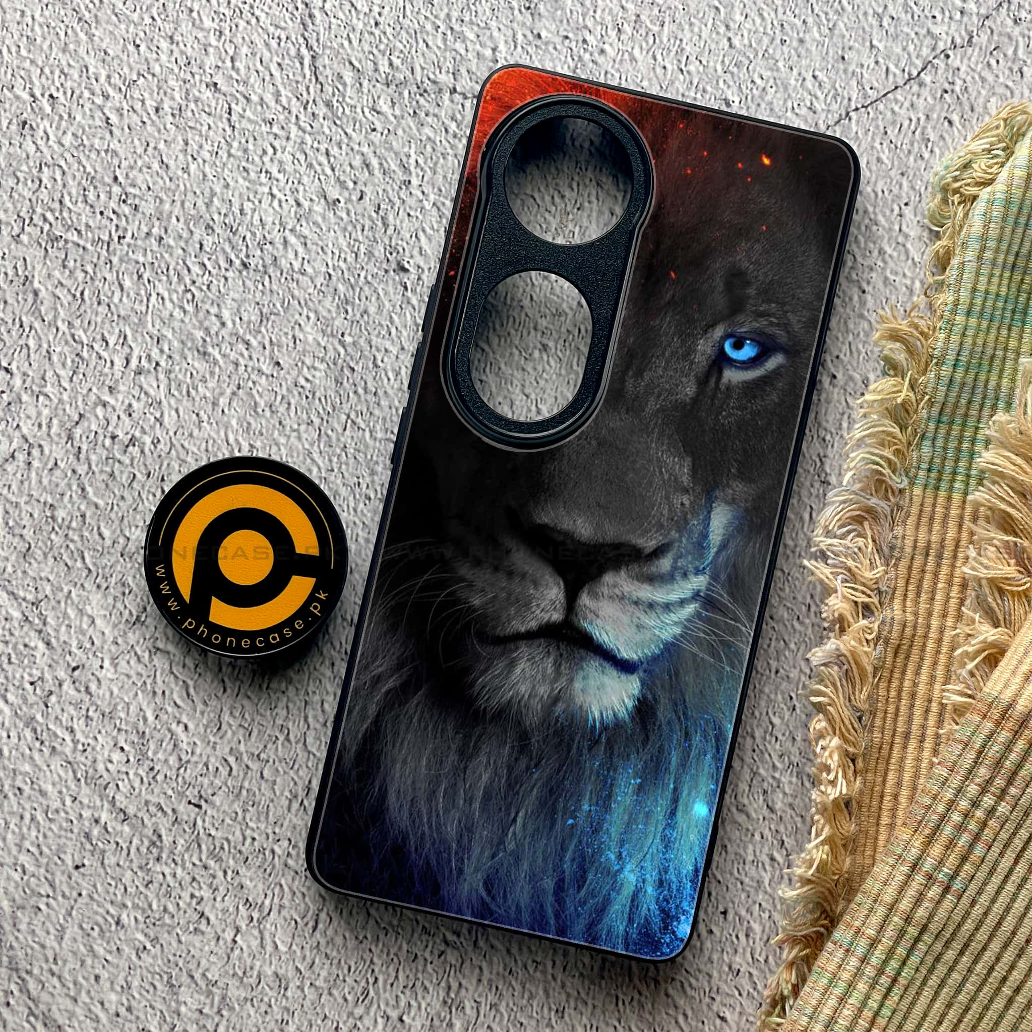 Vivo V40 Pro - Tiger Series - Premium Metal Printed soft Bumper shock Proof Case