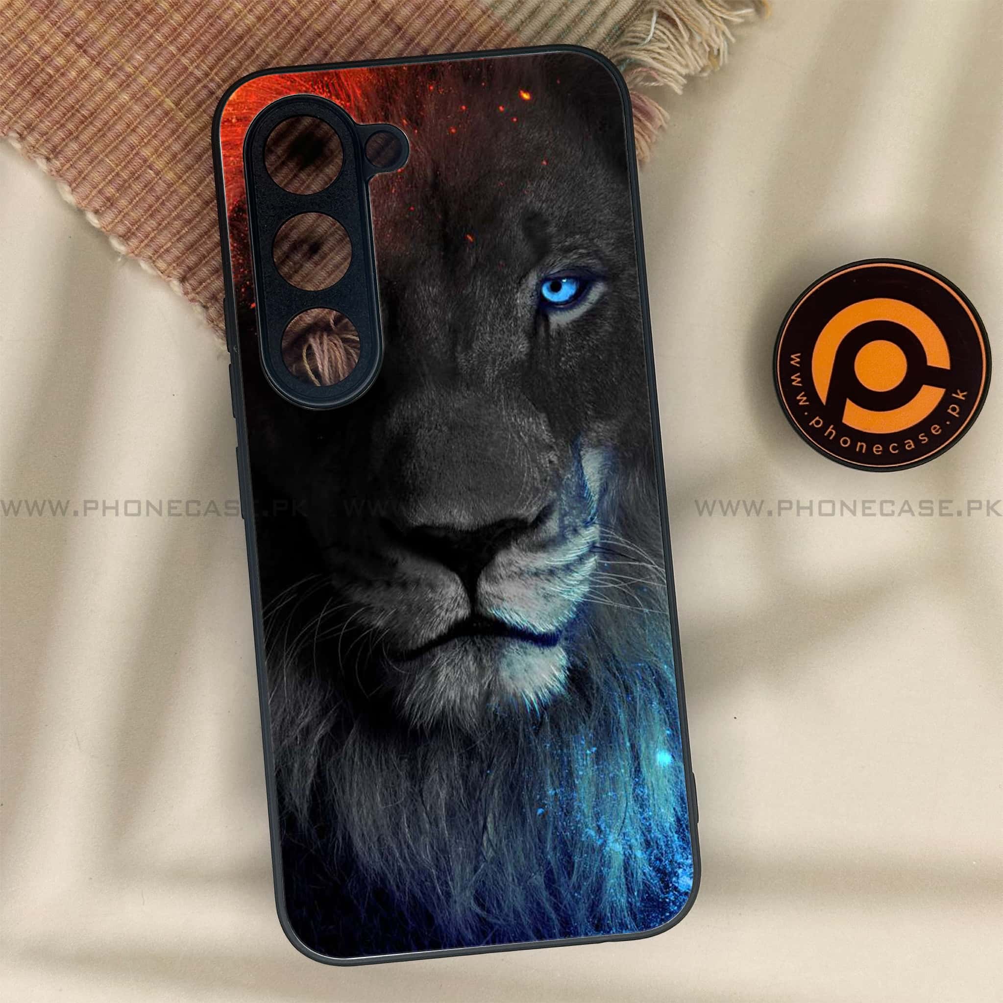 Tecno Spark 40 Pro - Tiger Series - Premium Metal Printed soft Bumper shock Proof Case