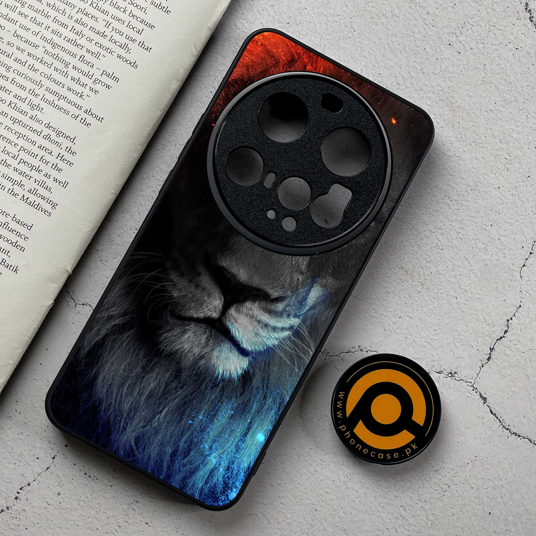 Xiaomi 15 Ultra - Tiger Series - Premium Metal Printed Soft Bumper Shockproof Case
