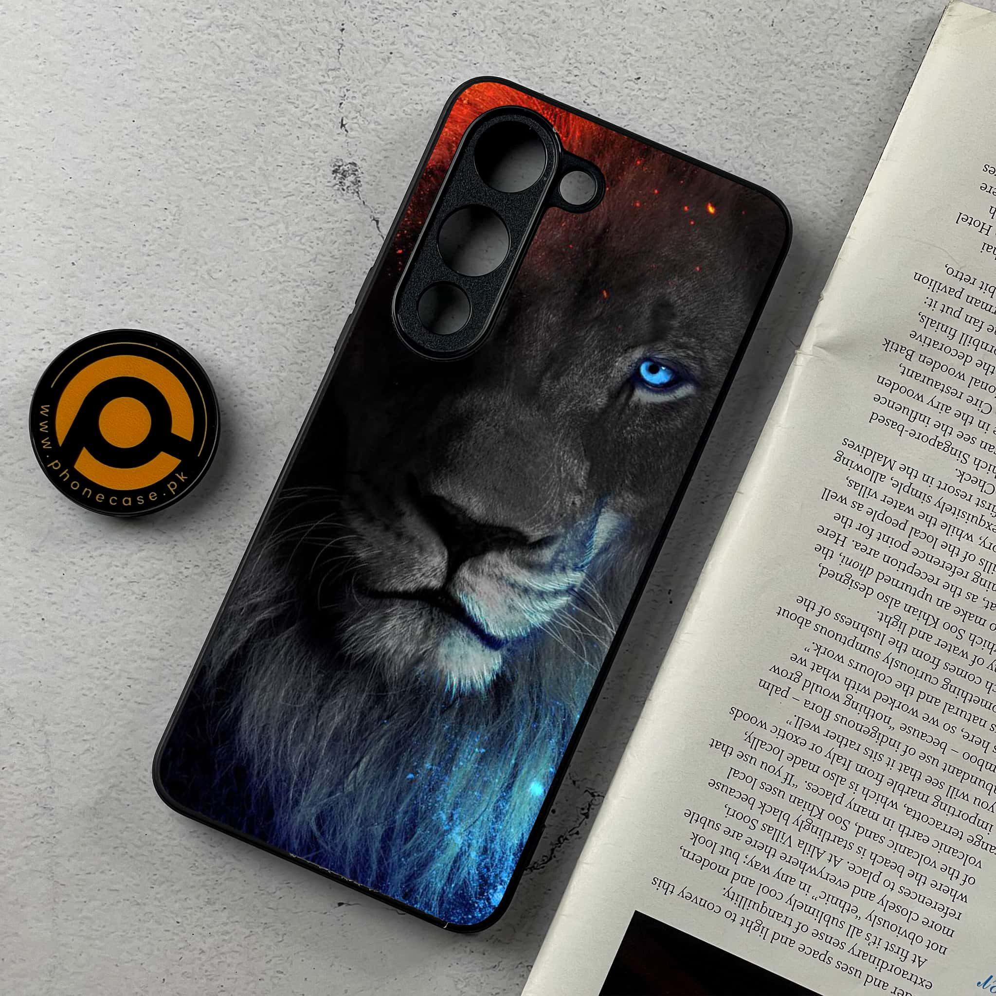 Vivo Y04 - Tiger Series - Premium Metal Printed Soft Bumper Shockproof Case