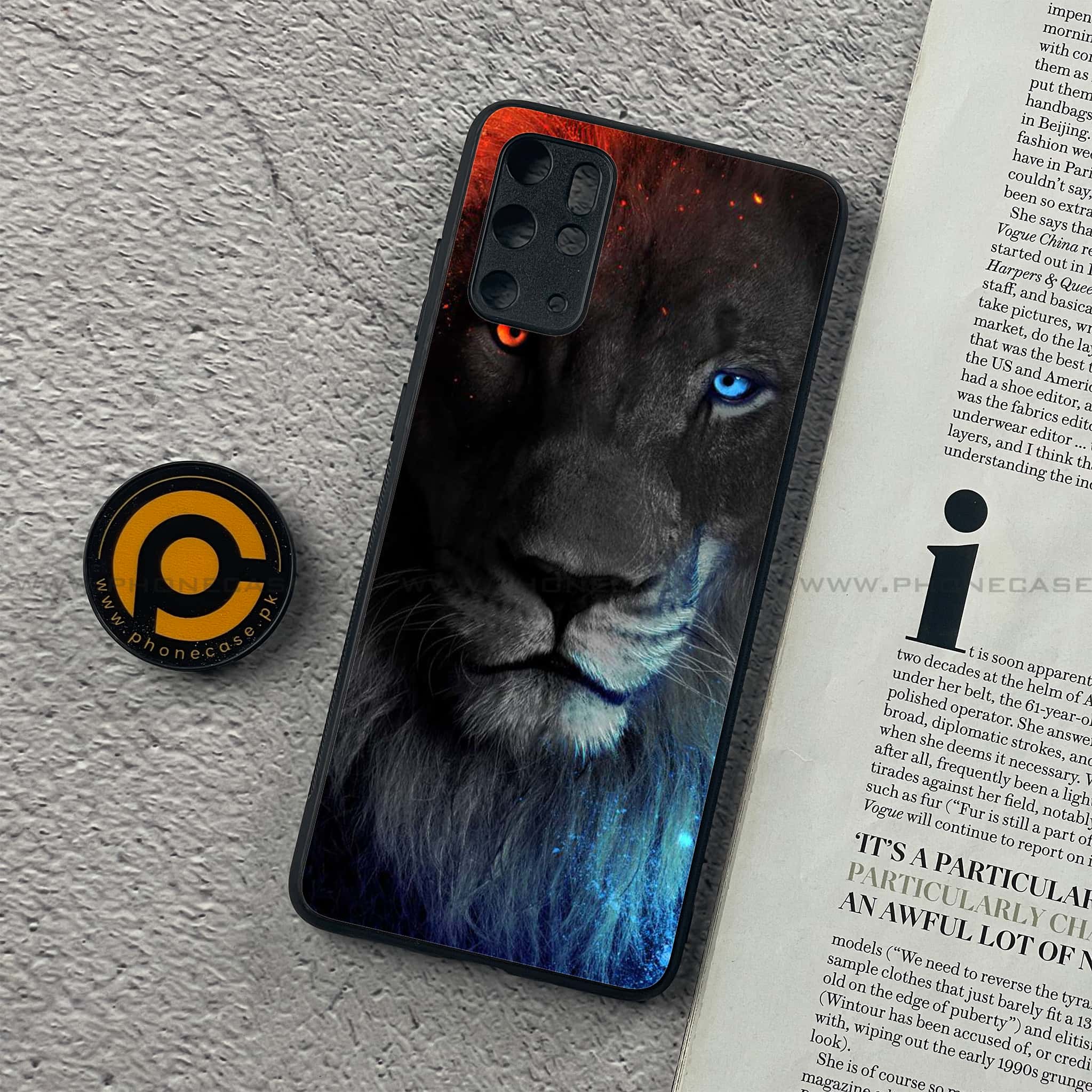Galaxy S20 Plus - Tiger Series - Premium Printed Glass soft Bumper shock Proof Case