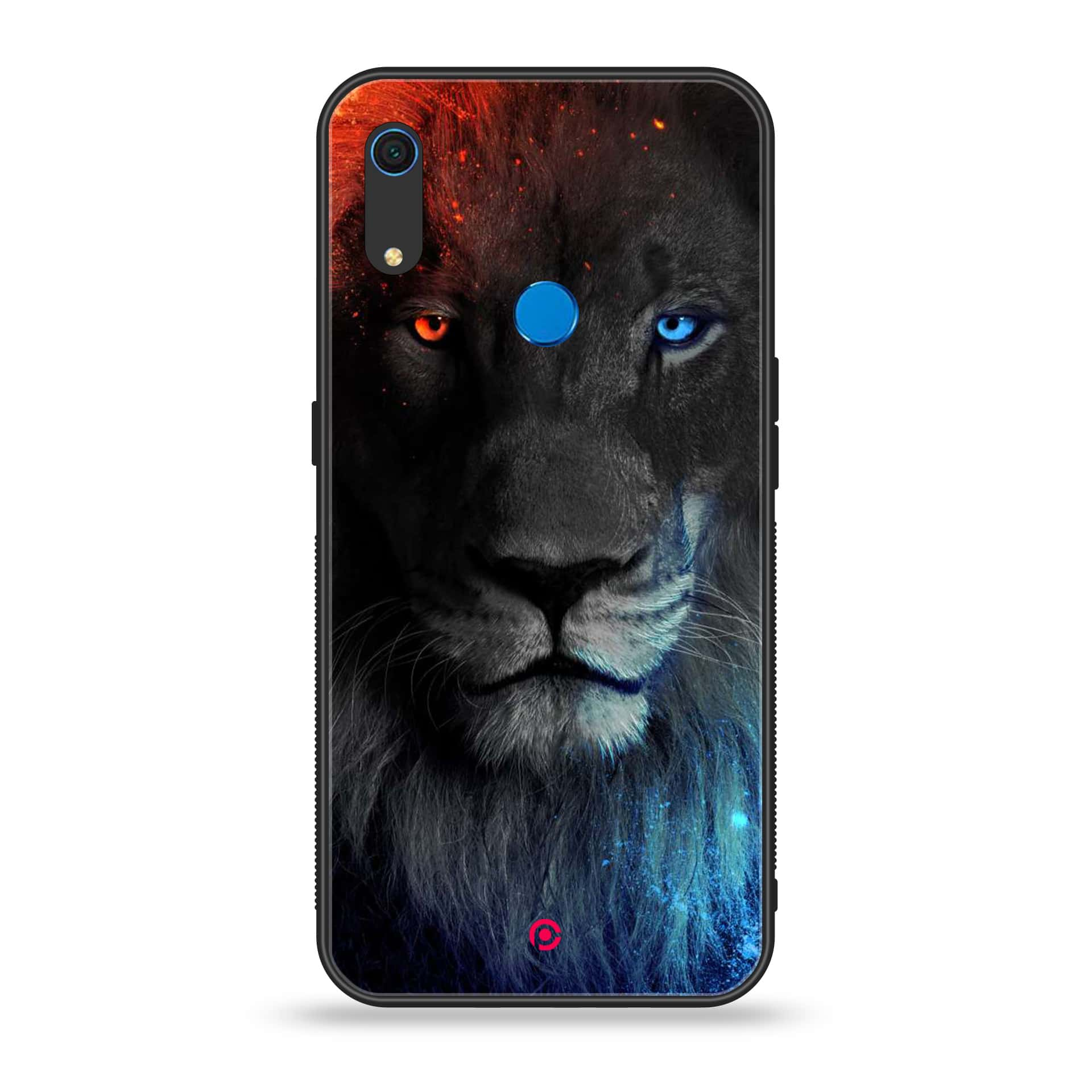 Huawei Y6s - Tiger Series - Premium Printed Metal soft Bumper shock Proof Case