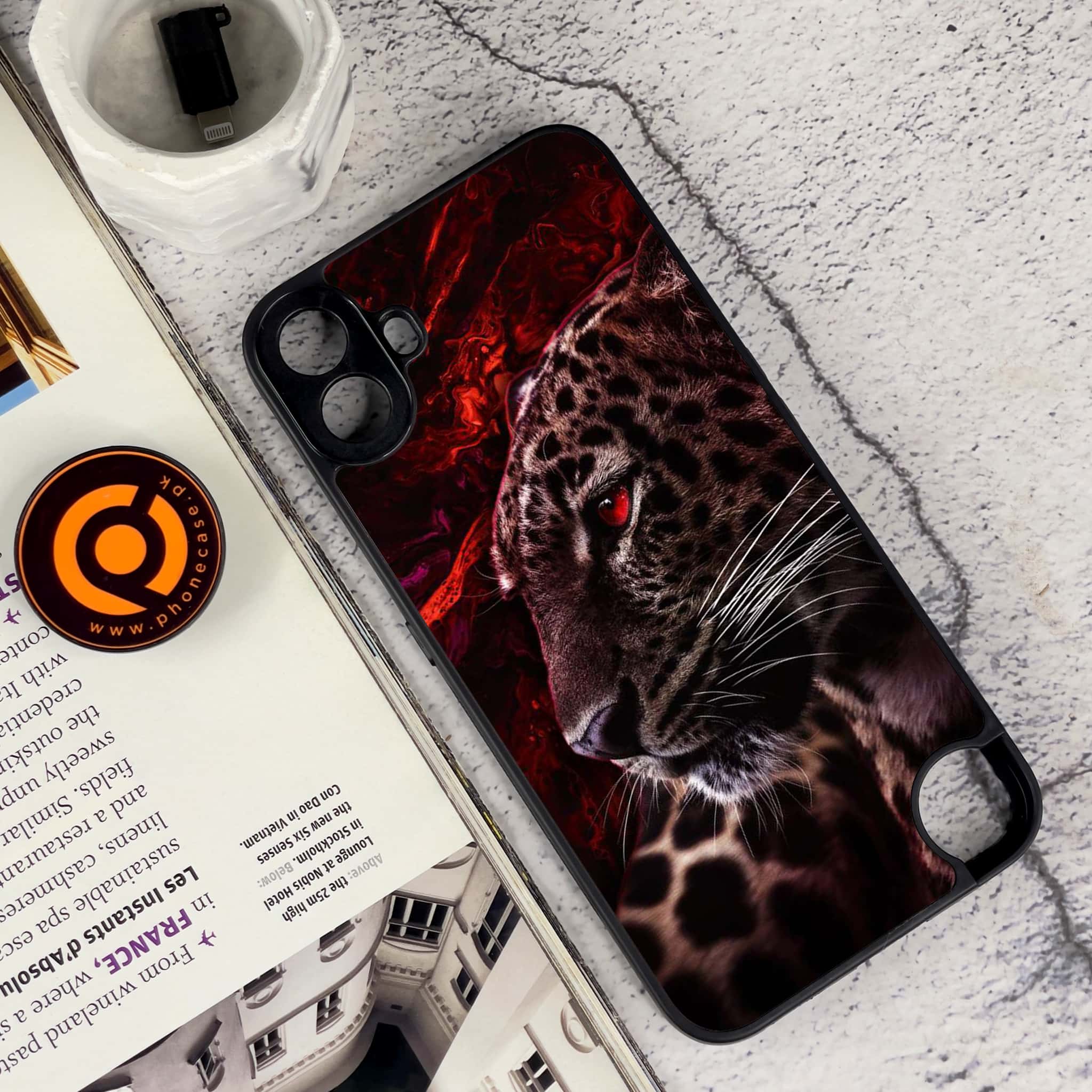Nothing CMF Phone 1 - Tiger Series - Premium Metal Printed soft Bumper Shock Proof Case