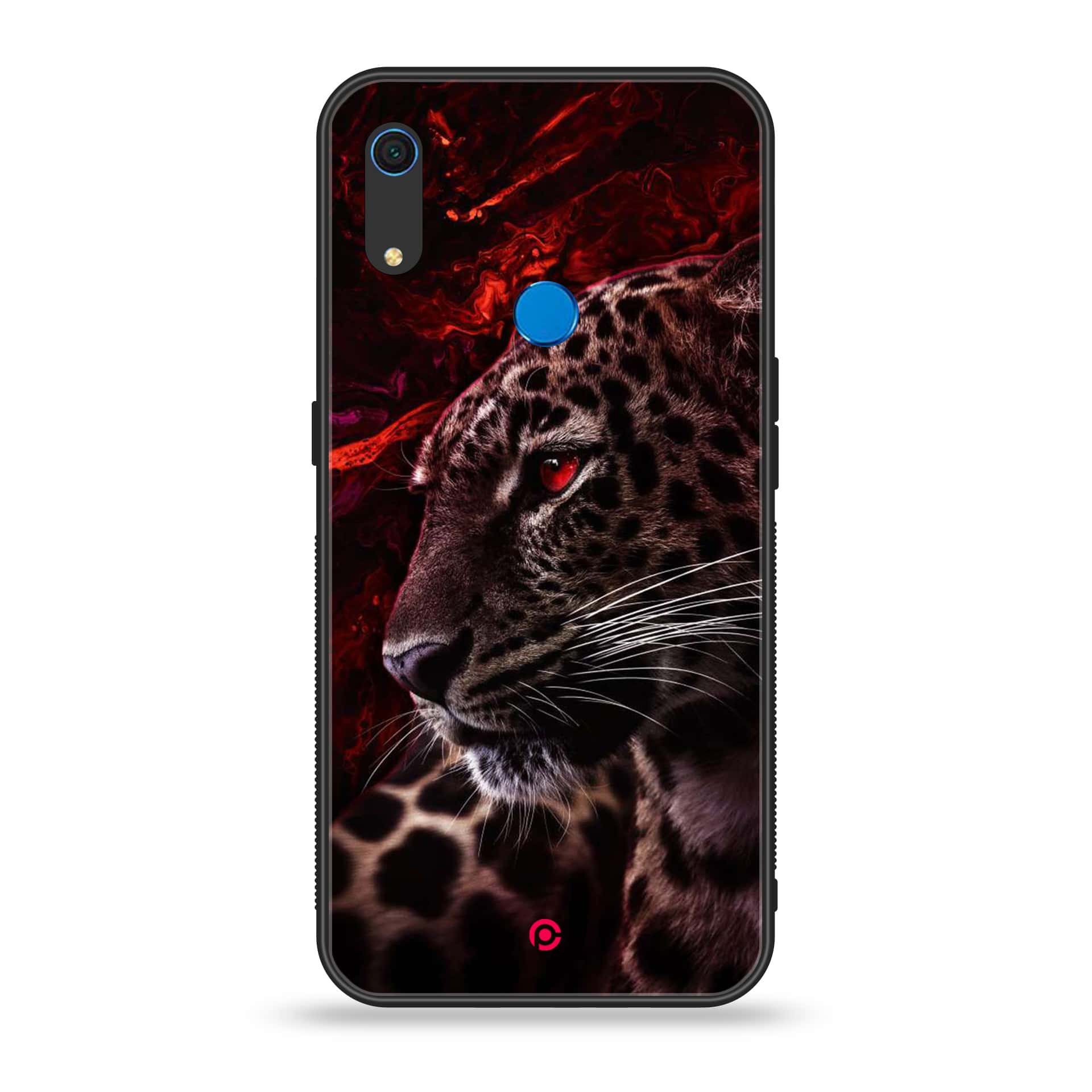 Huawei Y6s - Tiger Series - Premium Printed Metal soft Bumper shock Proof Case