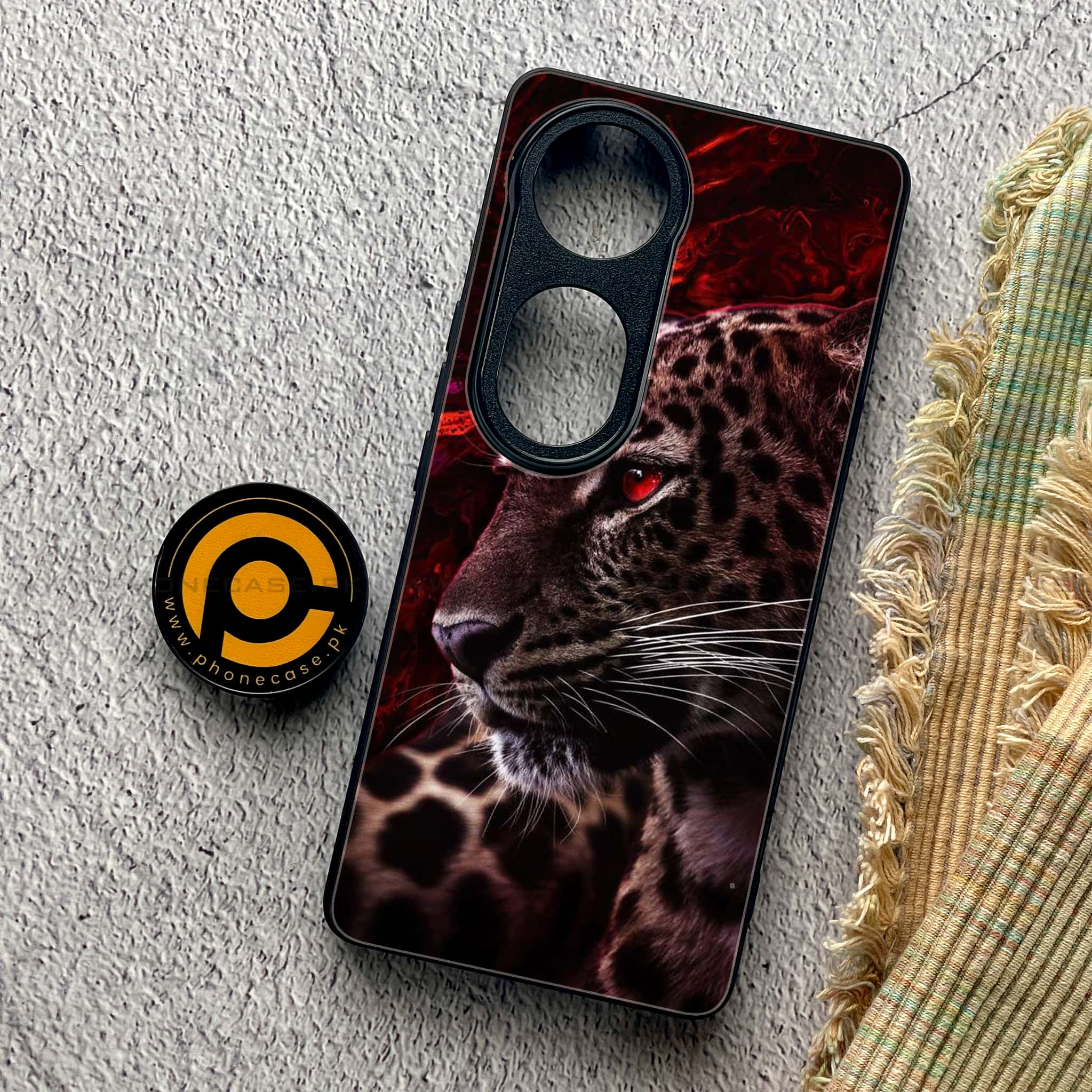 Vivo V40 Pro - Tiger Series - Premium Metal Printed soft Bumper shock Proof Case