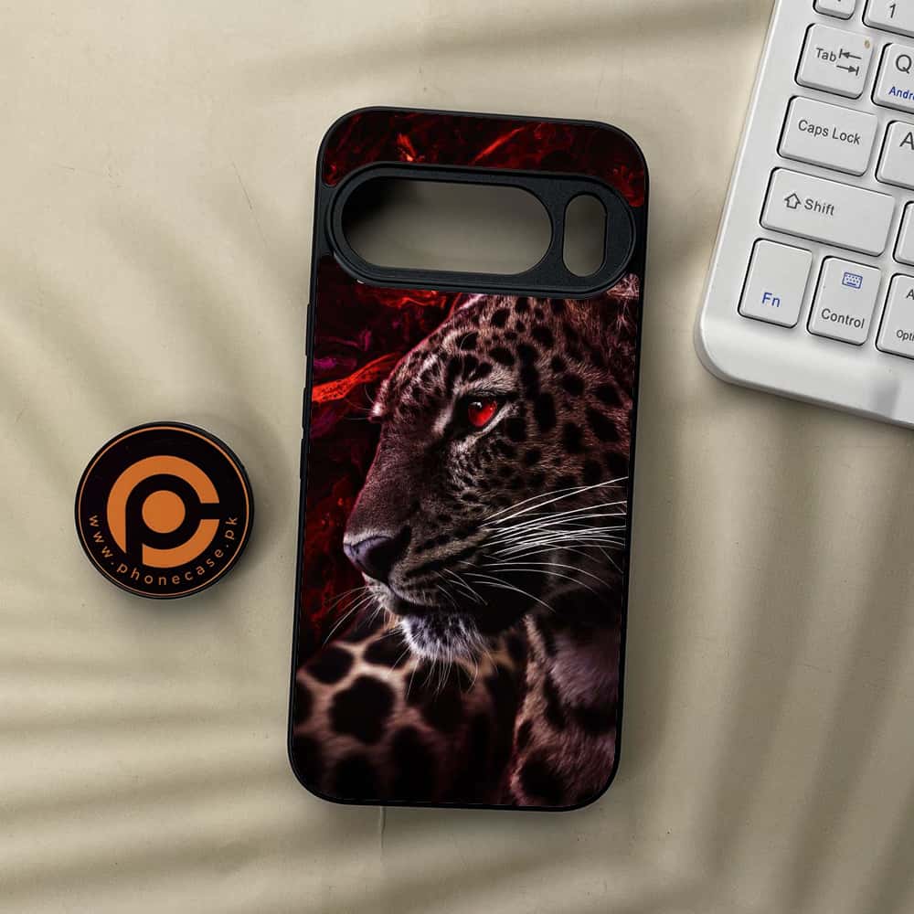 Google Pixel 10  - Tiger Series - Premium Metal Printed soft Bumper Shockof Case