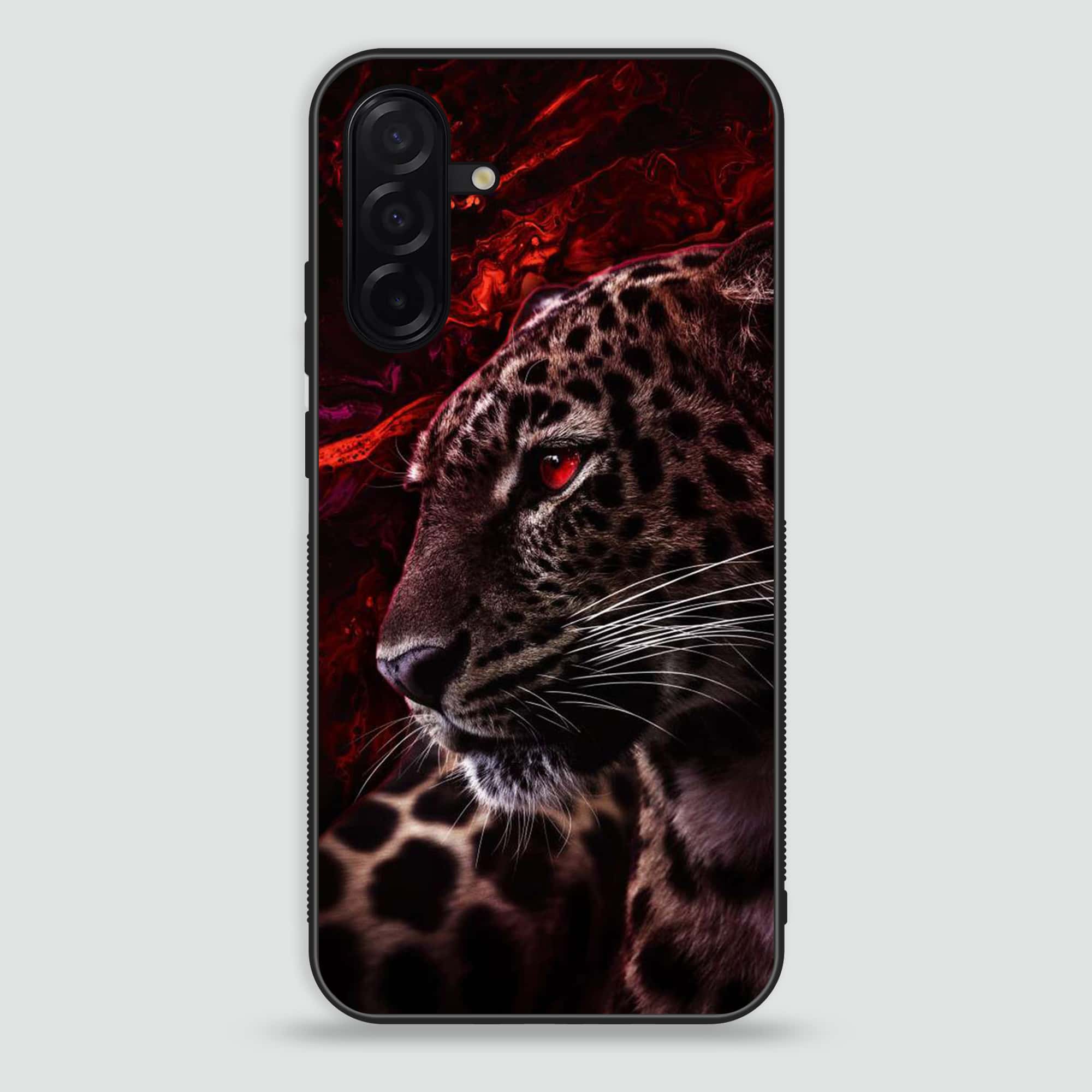 Samsung Galaxy A26 - Tiger Series - Premium Printed Glass soft Bumper shock Proof Case