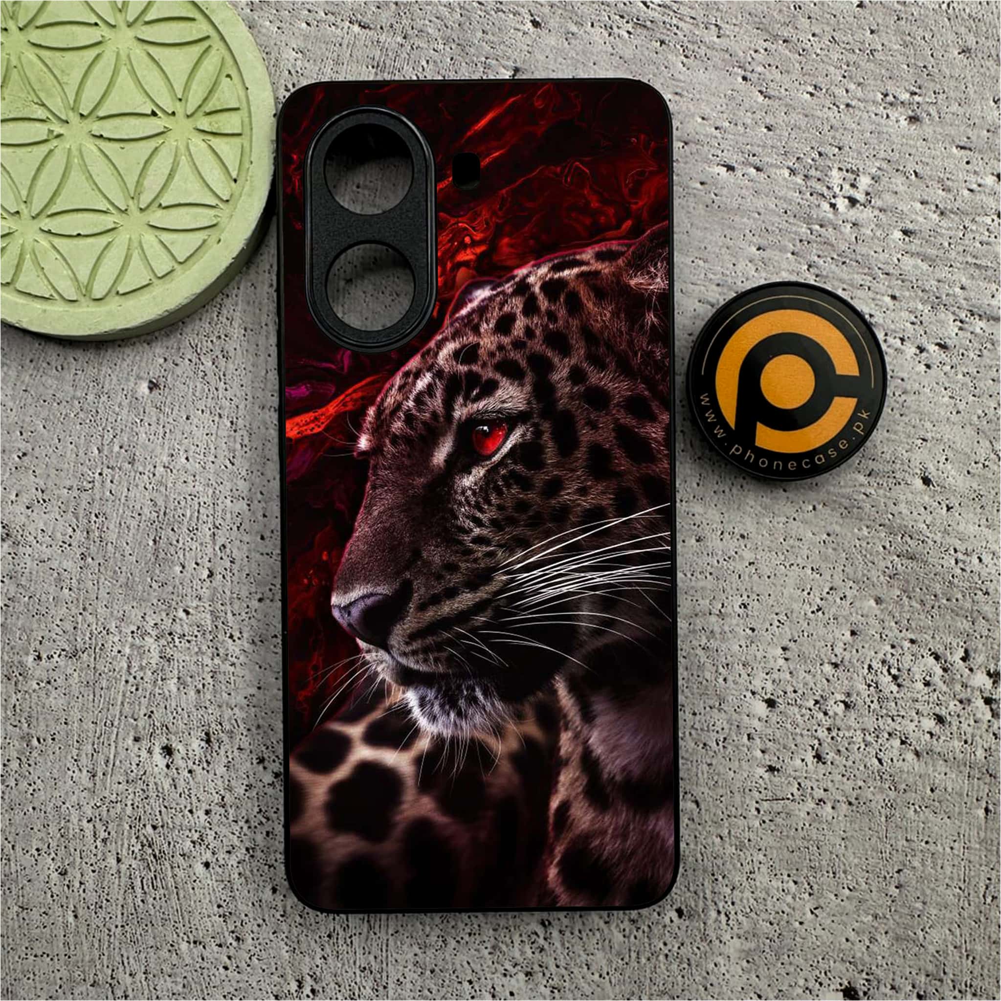 Xiaomi Poco X7 Pro 5G - Tiger Series - Premium Metal Printed soft Bumper shock Proof Case