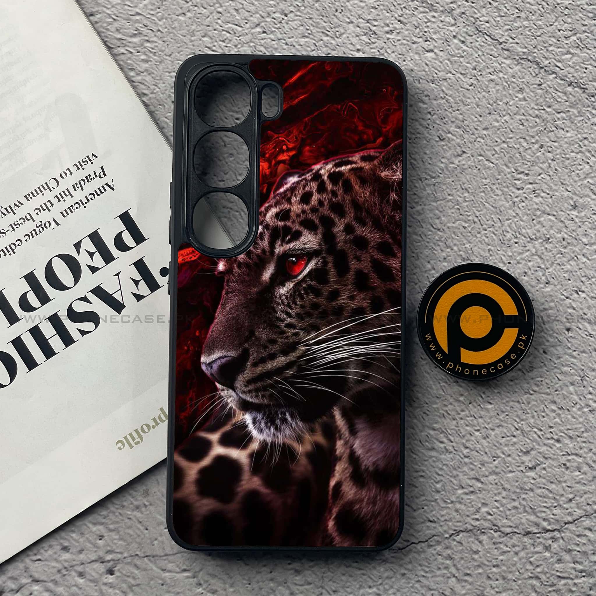 Vivo Y200 4G - Tiger Series - Premium Metal Printed soft Bumper Shock Proof Case