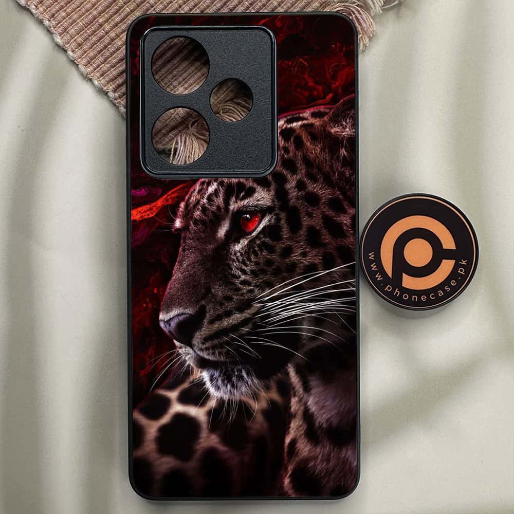 Realme GT 7 - Tiger Series - Premium Metal Printed soft Bumper shock Proof Case