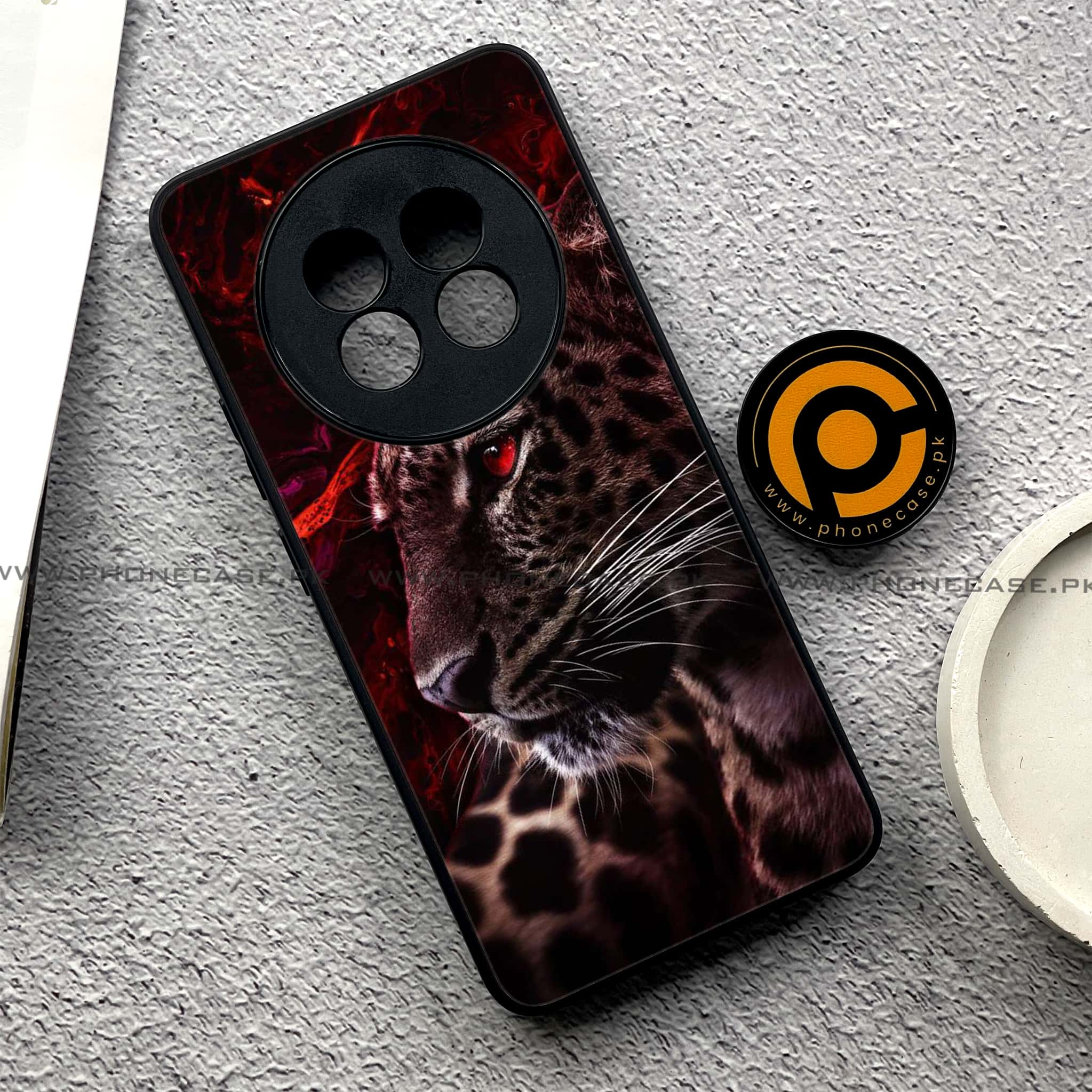 Realme 13 Pro Plus - Tiger Series - Premium Printed Glass soft Bumper shock Proof Case