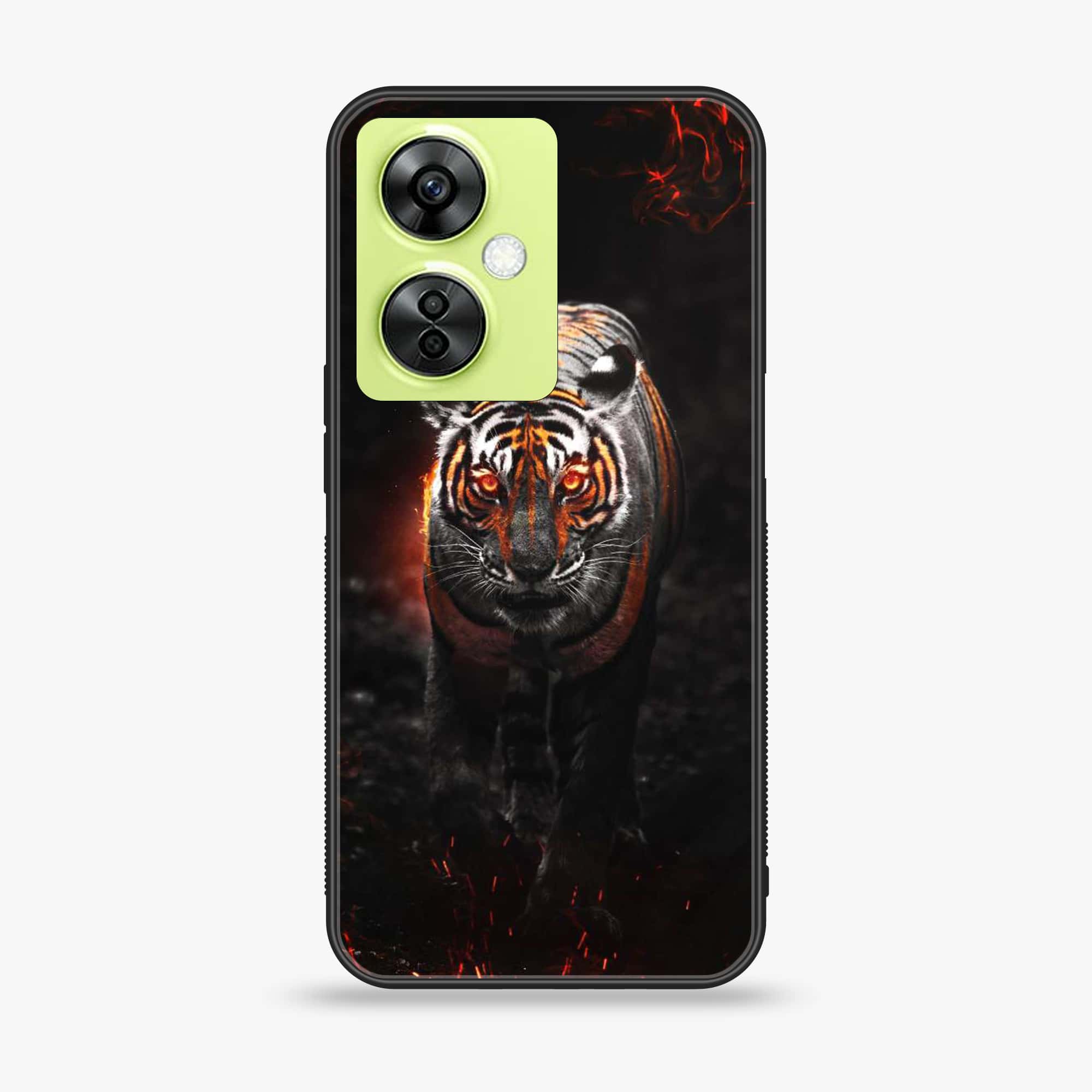 OnePlus Nord CE 3 Lite - Tiger Series - Premium Printed soft Bumper shock Proof Case