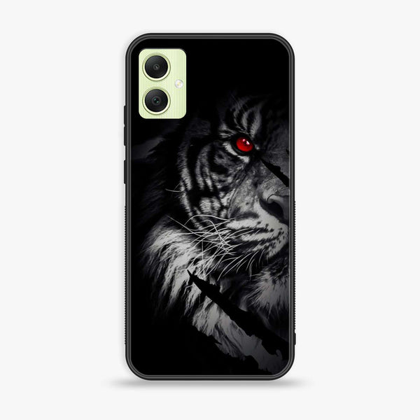 Samsung Galaxy A05 - Tiger Art Design 7 - Premium Printed Glass soft Bumper shock Proof Case CS-6888