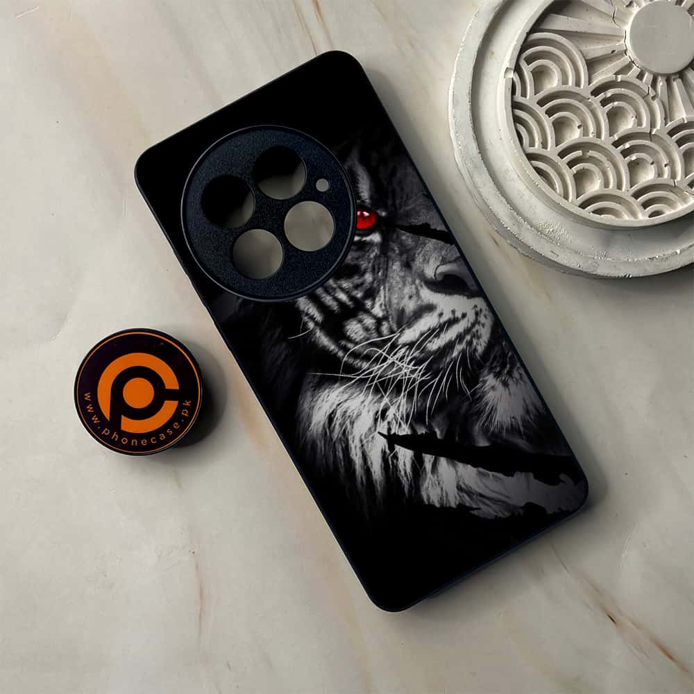 OnePlus 13 - Tiger Series - Premium Metal Printed soft Bumper shock Proof Case