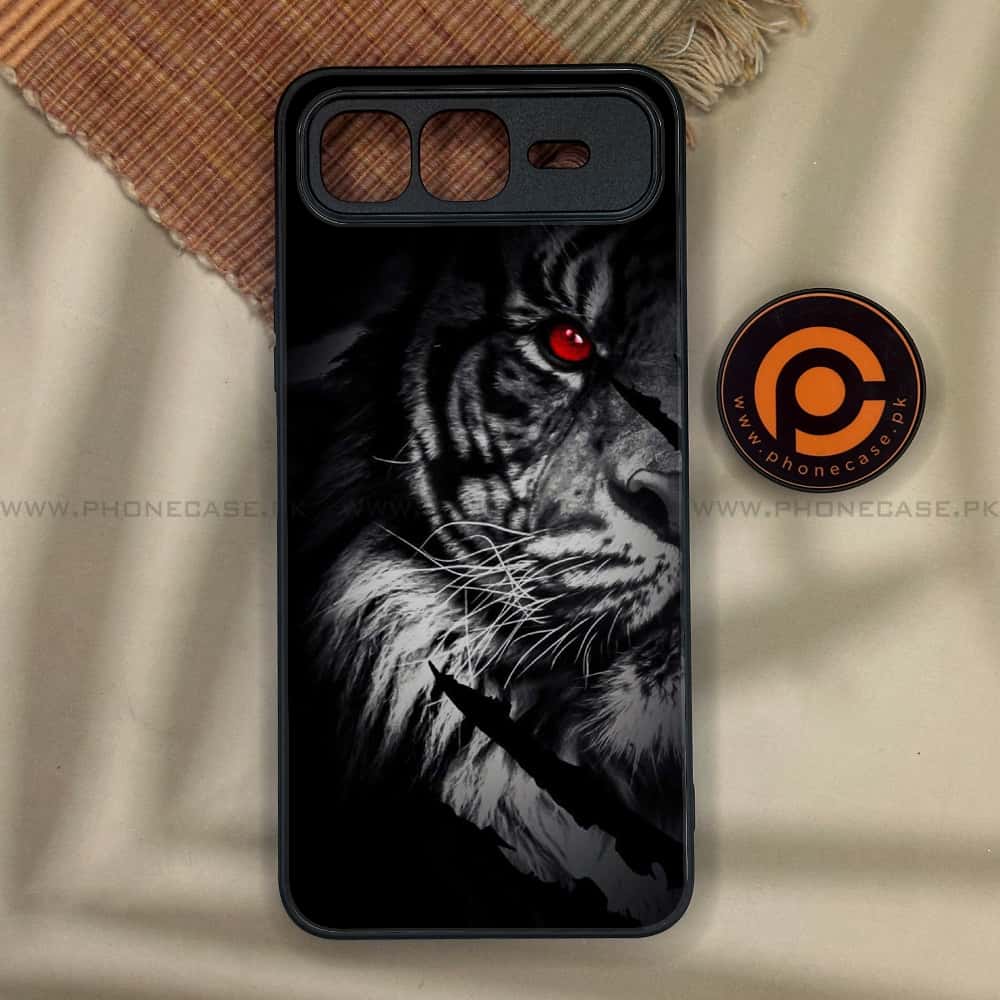 Infinix Smart 10 Plus - Tiger Series - Premium Metal Printed soft Bumper shock Proof Case