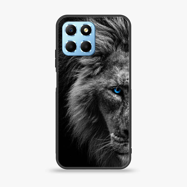 Honor X6 - Tiger Design 8 - Premium Printed Glass soft Bumper shock Proof Case CS-22356