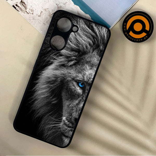 Vivo Y03 / Y18 / Y03T - Tiger Design 8 - Premium Printed Metal soft Bumper shock Proof Case  CS-35513