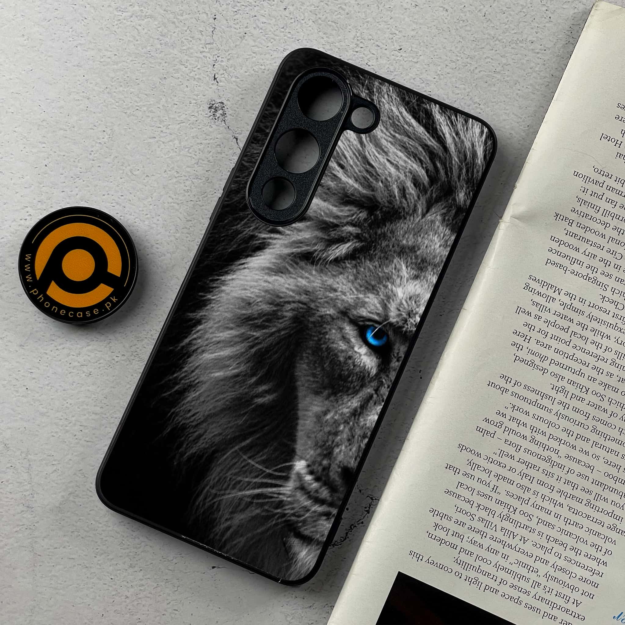 Vivo Y04 - Tiger Series - Premium Metal Printed Soft Bumper Shockproof Case
