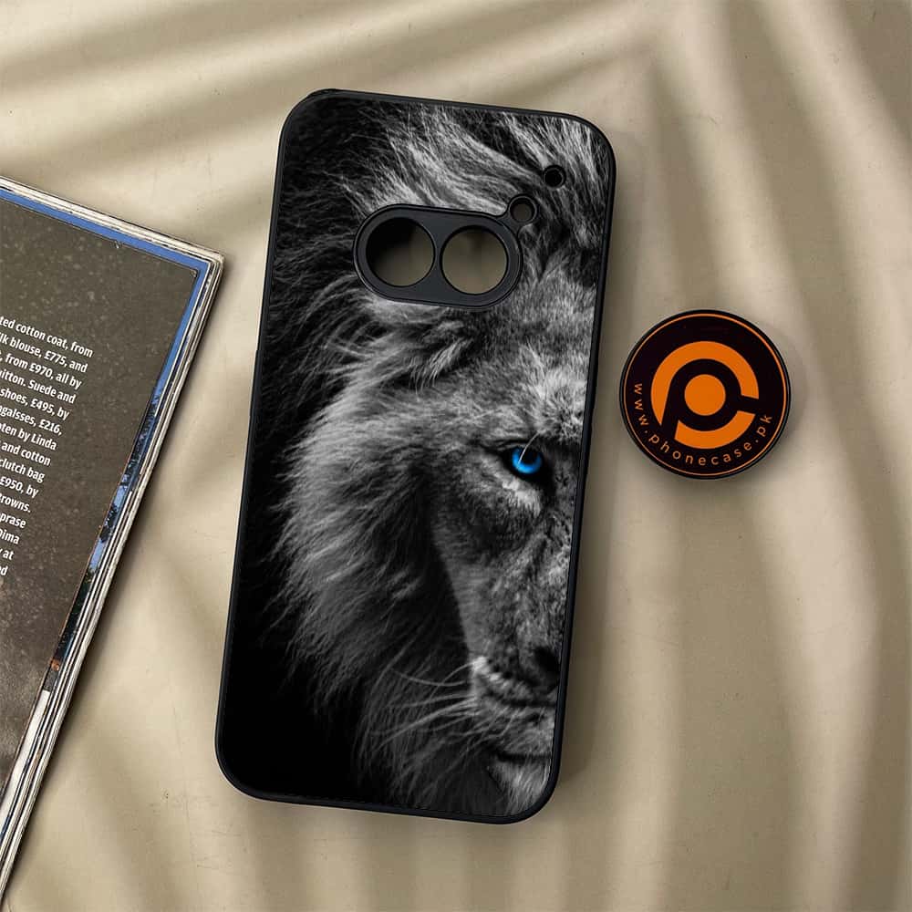 Nothing Phone (2a) - Tiger Series - Premium Metal Printed soft Bumper Shock Proof Case