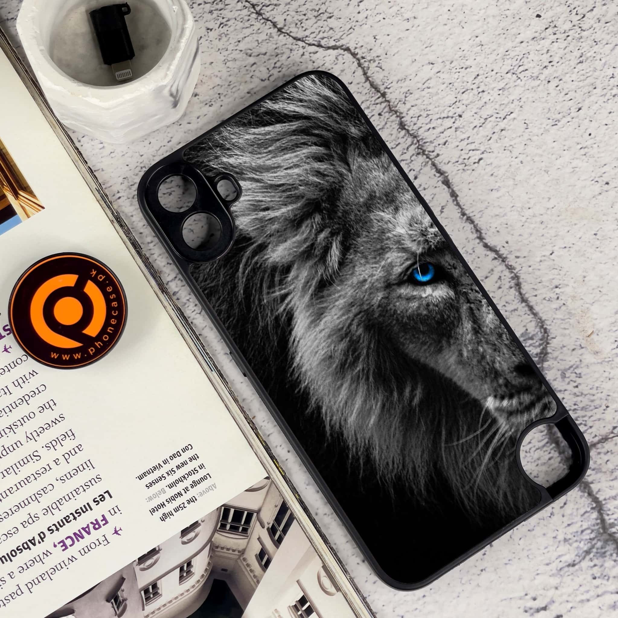 Nothing CMF Phone 1 - Tiger Series - Premium Metal Printed soft Bumper Shock Proof Case