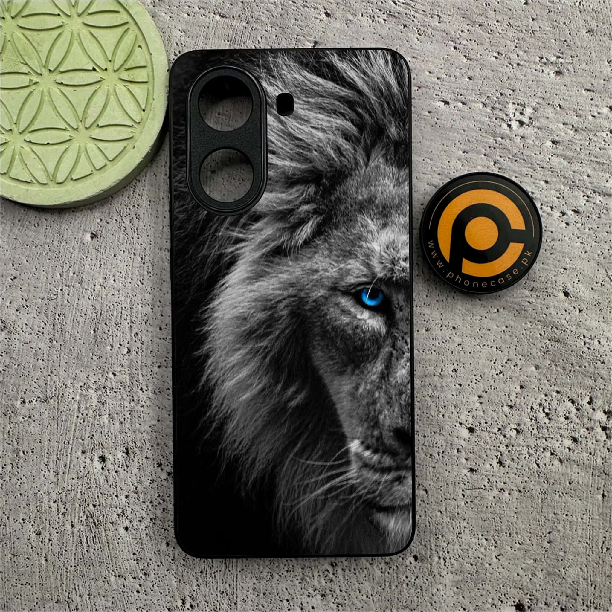 Xiaomi Poco X7 Pro 5G - Tiger Series - Premium Metal Printed soft Bumper shock Proof Case