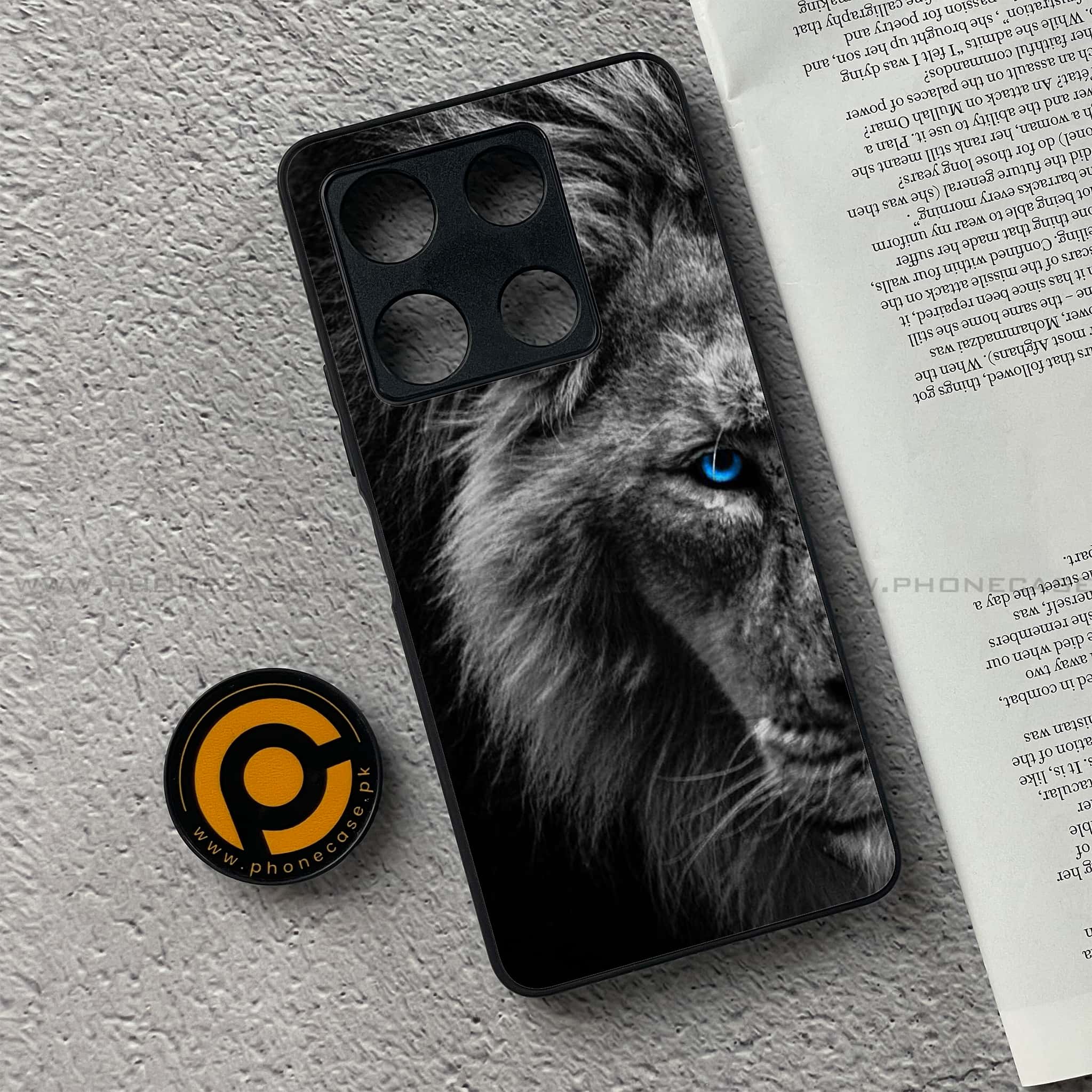 Infinix Note 30 Pro - Tiger Series - Premium Metal Printed soft Bumper shock Proof Case