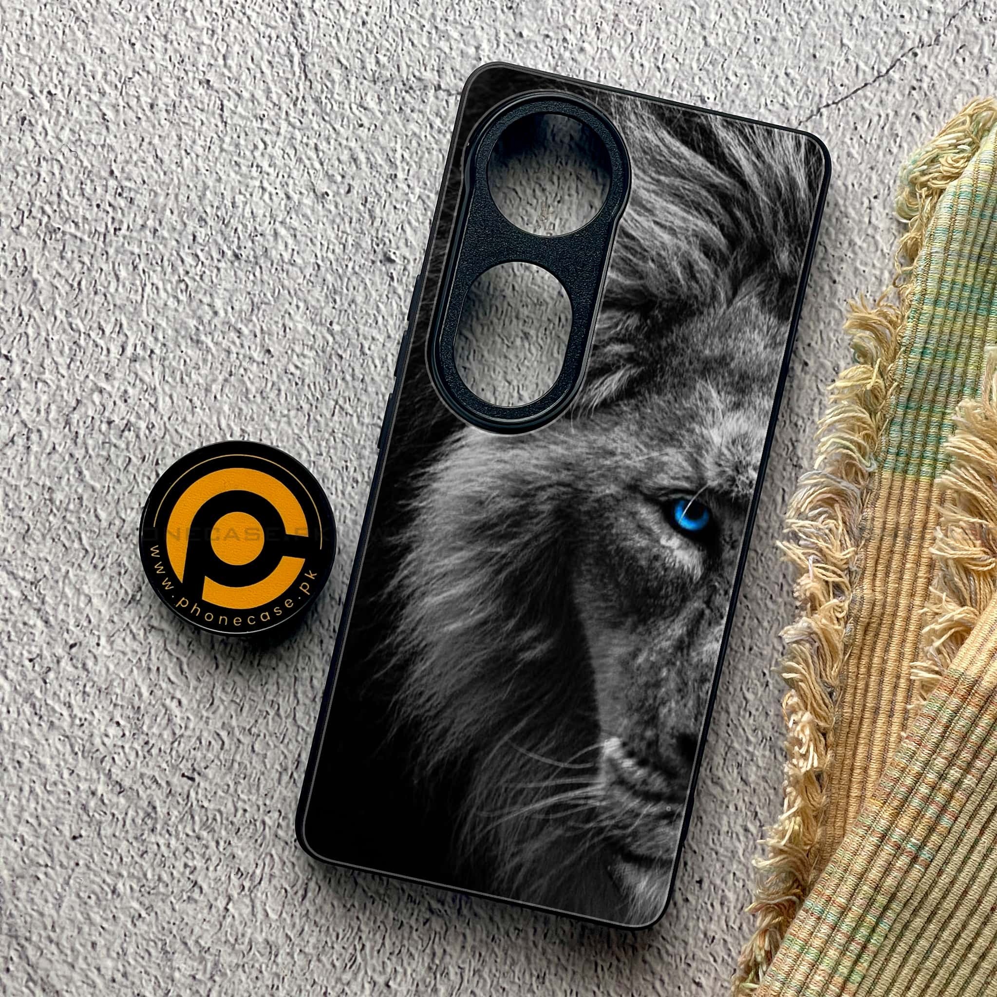 Vivo S19 Pro - Tiger Series - Premium Metal Printed soft Bumper shock Proof Case